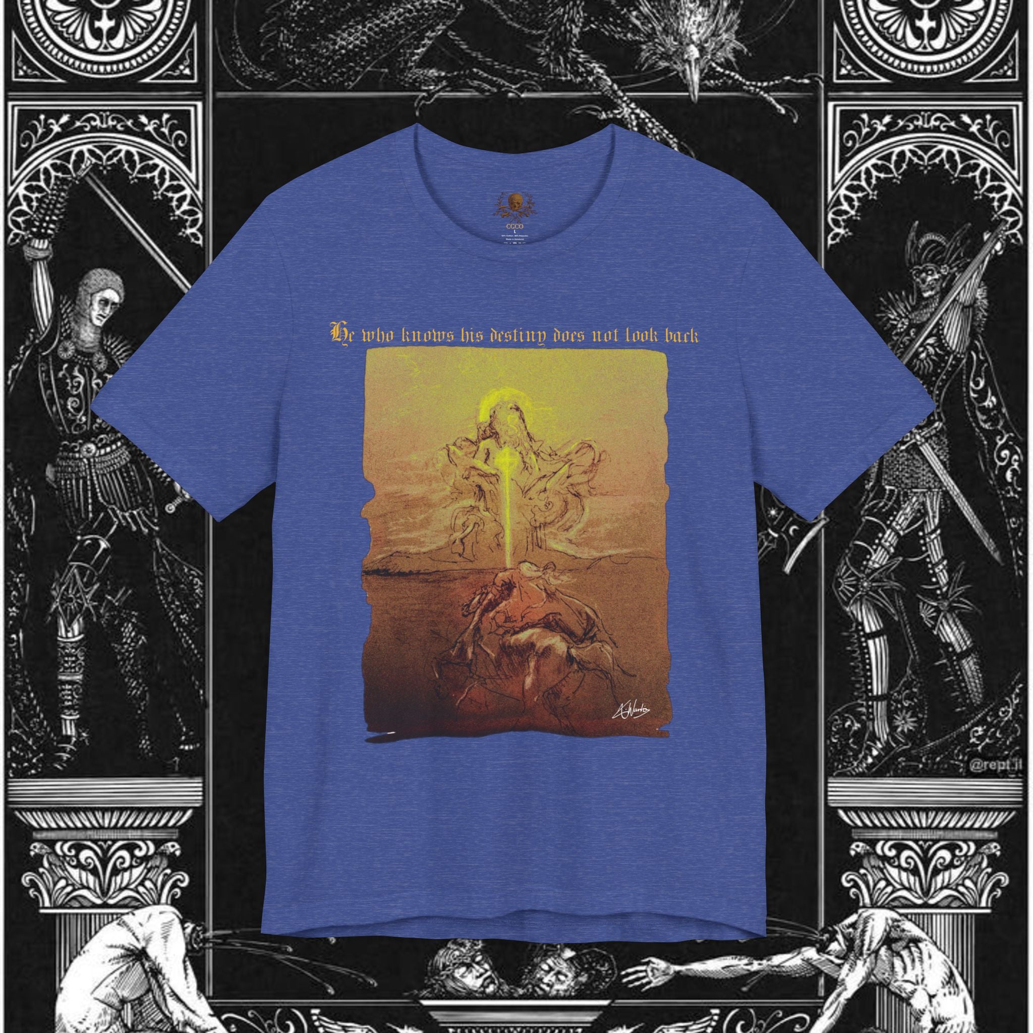 The Destiny of Man Medieval Fantasy Graphic Shirt