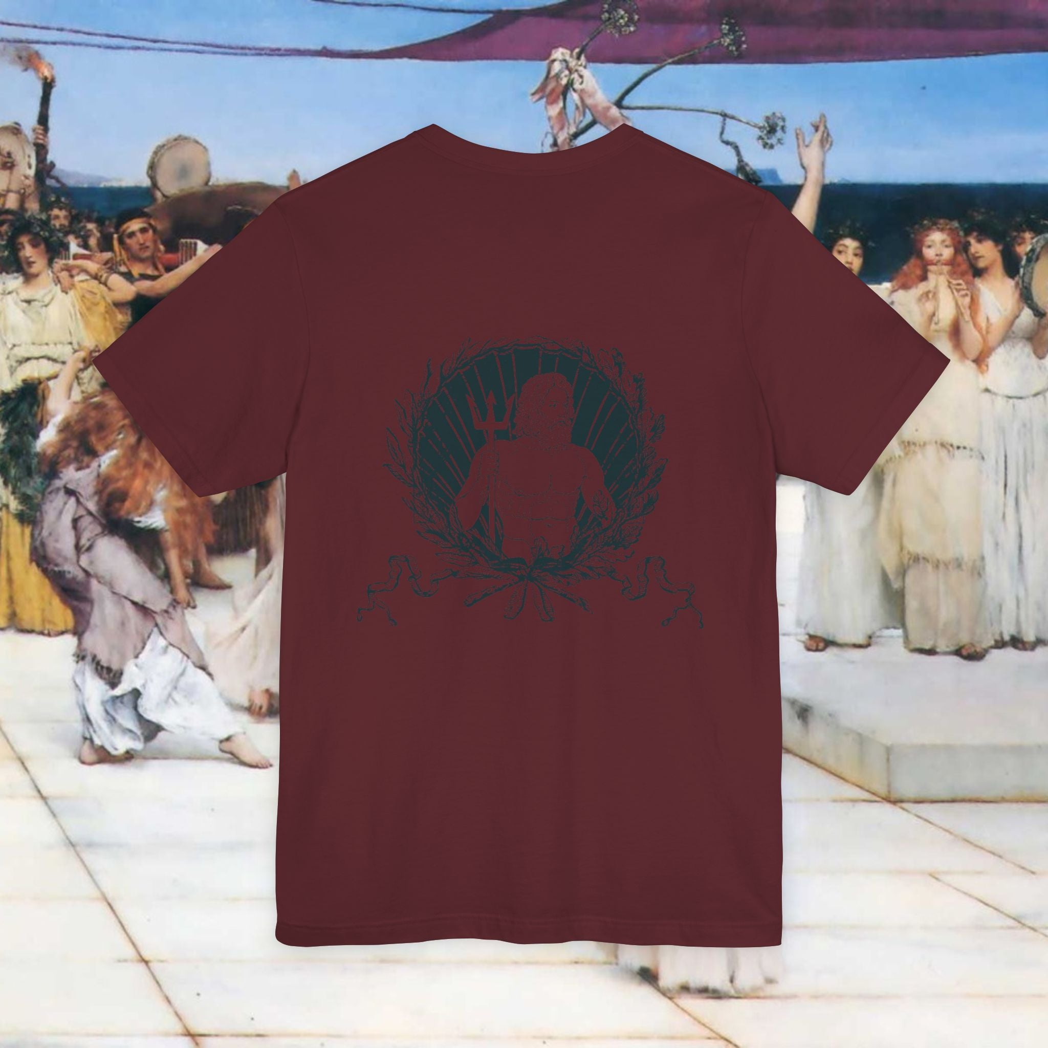 Neptune's Domain Roman Sea God T-Shirt