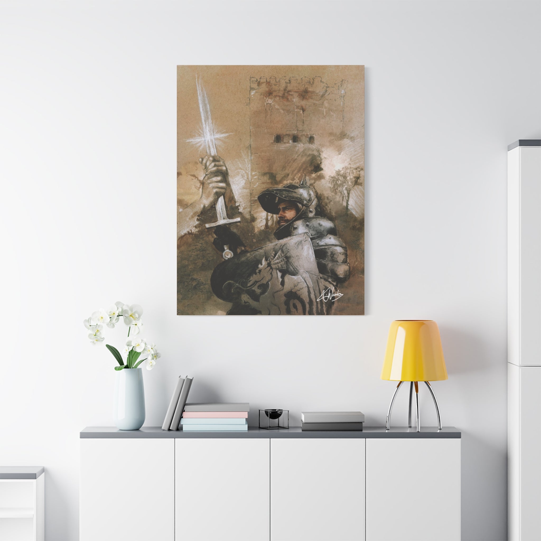 The King's Destiny Medieval Fantasy Canvas