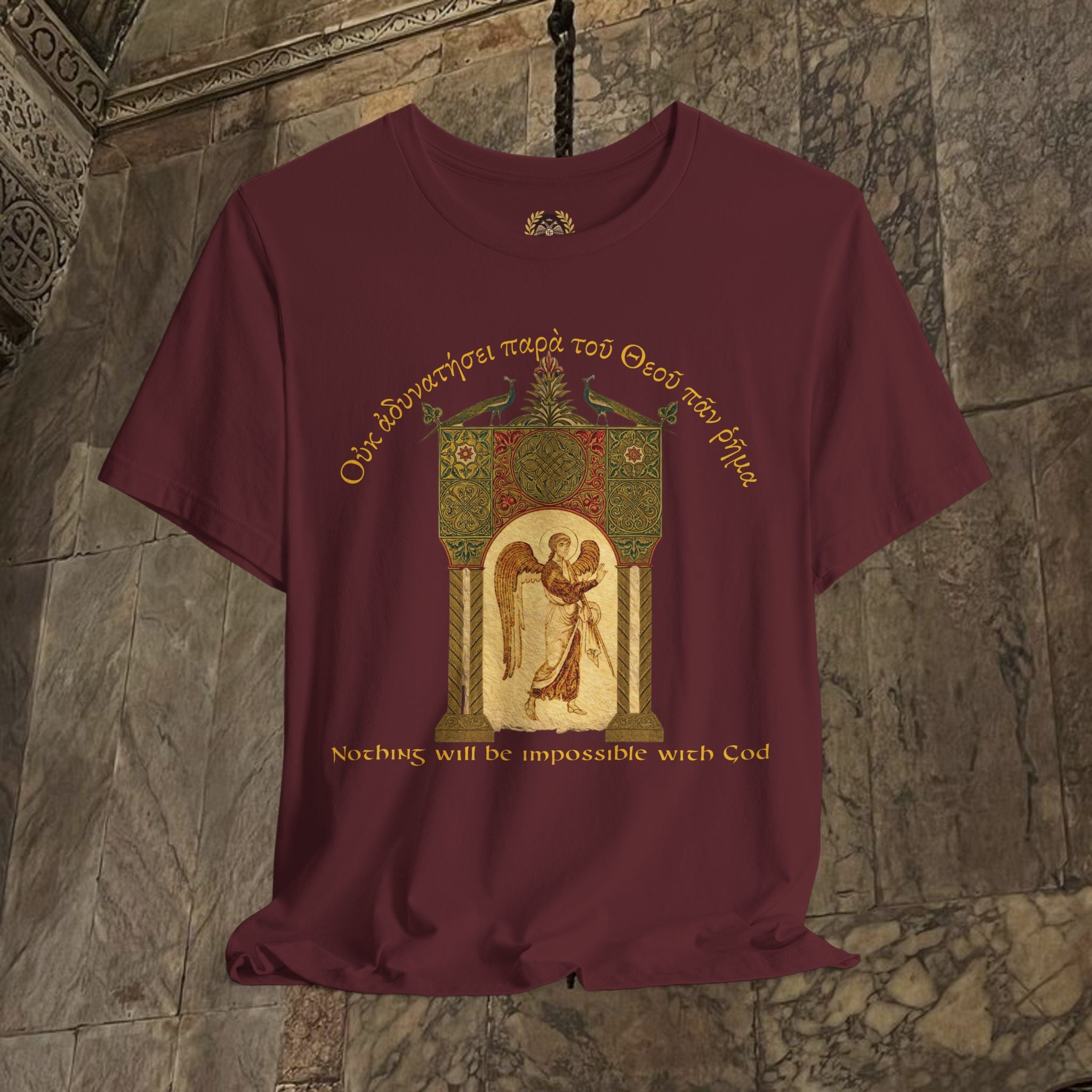 The Guardian's Icon Byzantine Inspired Medieval Inspired Graphic T-Shirt