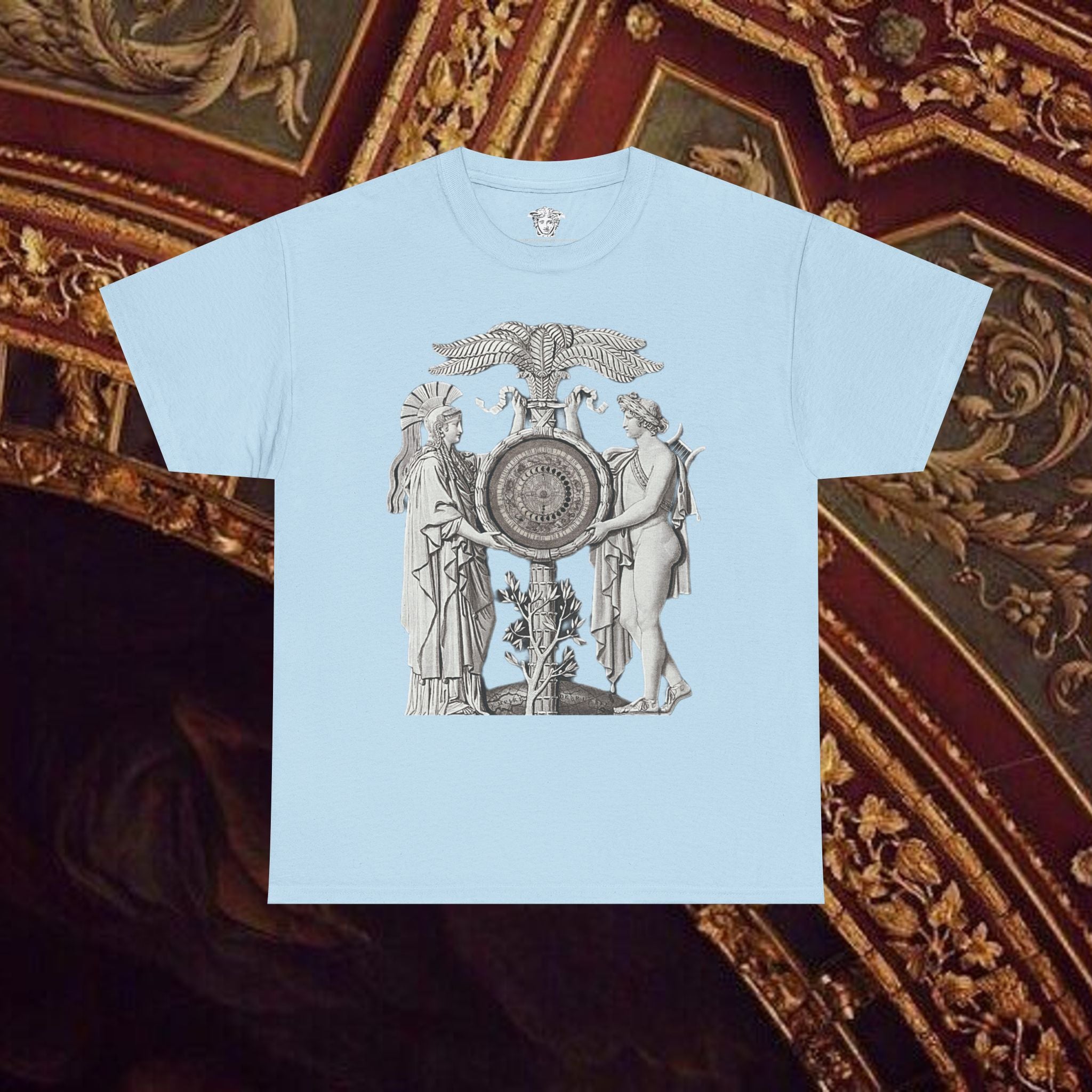 Astrological Vision T-Shirt - Esoteric Mystical Graphic Tee Front Version