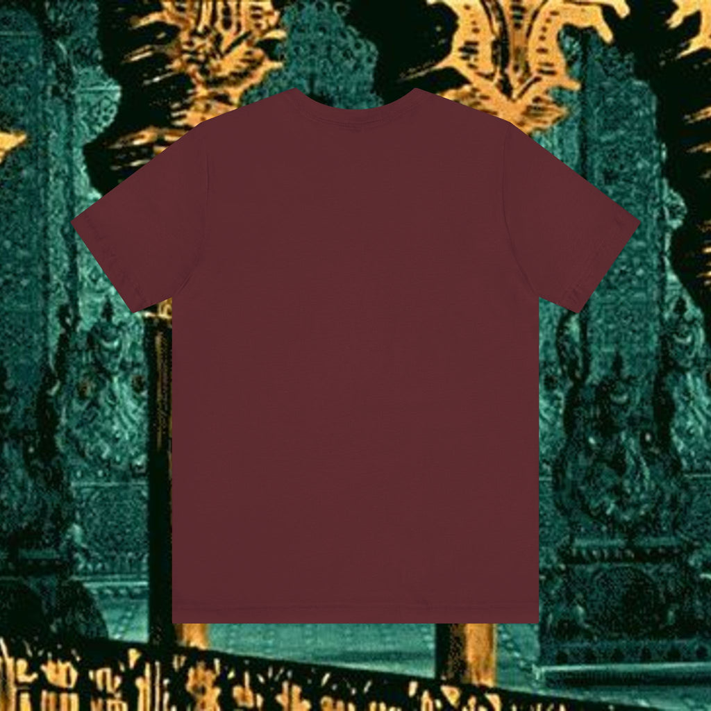 Mythic Vitalism, Sanguis Christianus Vetus Exploration and Adventure Inspired Graphic T Shirt Front Version