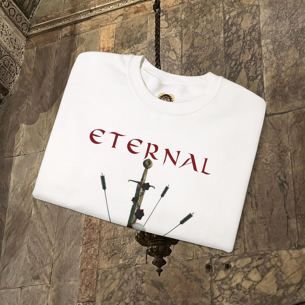 Eternal Glory of the Last Battle Crewneck Graphic Sweatshirt