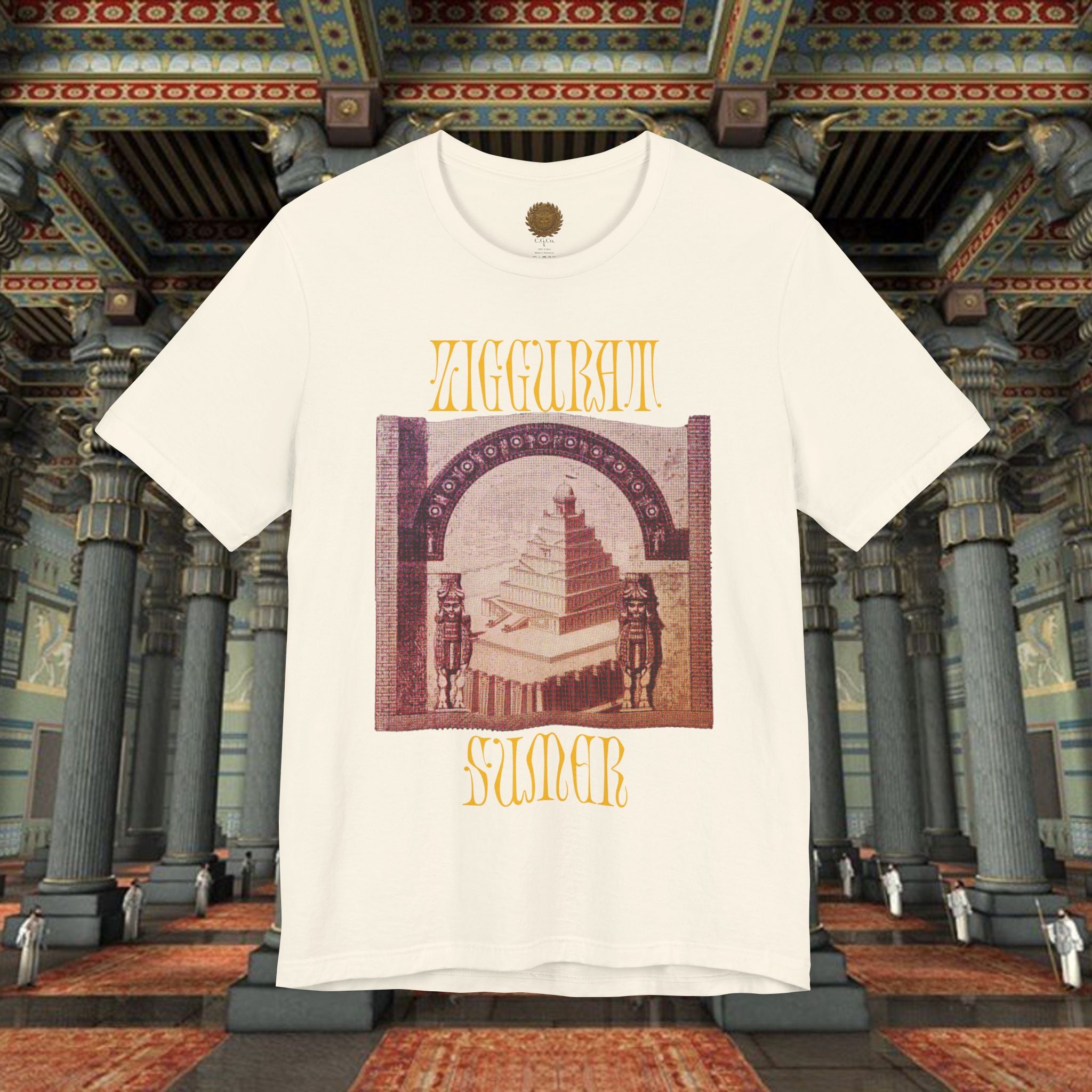 Ziggurat Sumer Mesopotamian Graphic T-Shirt