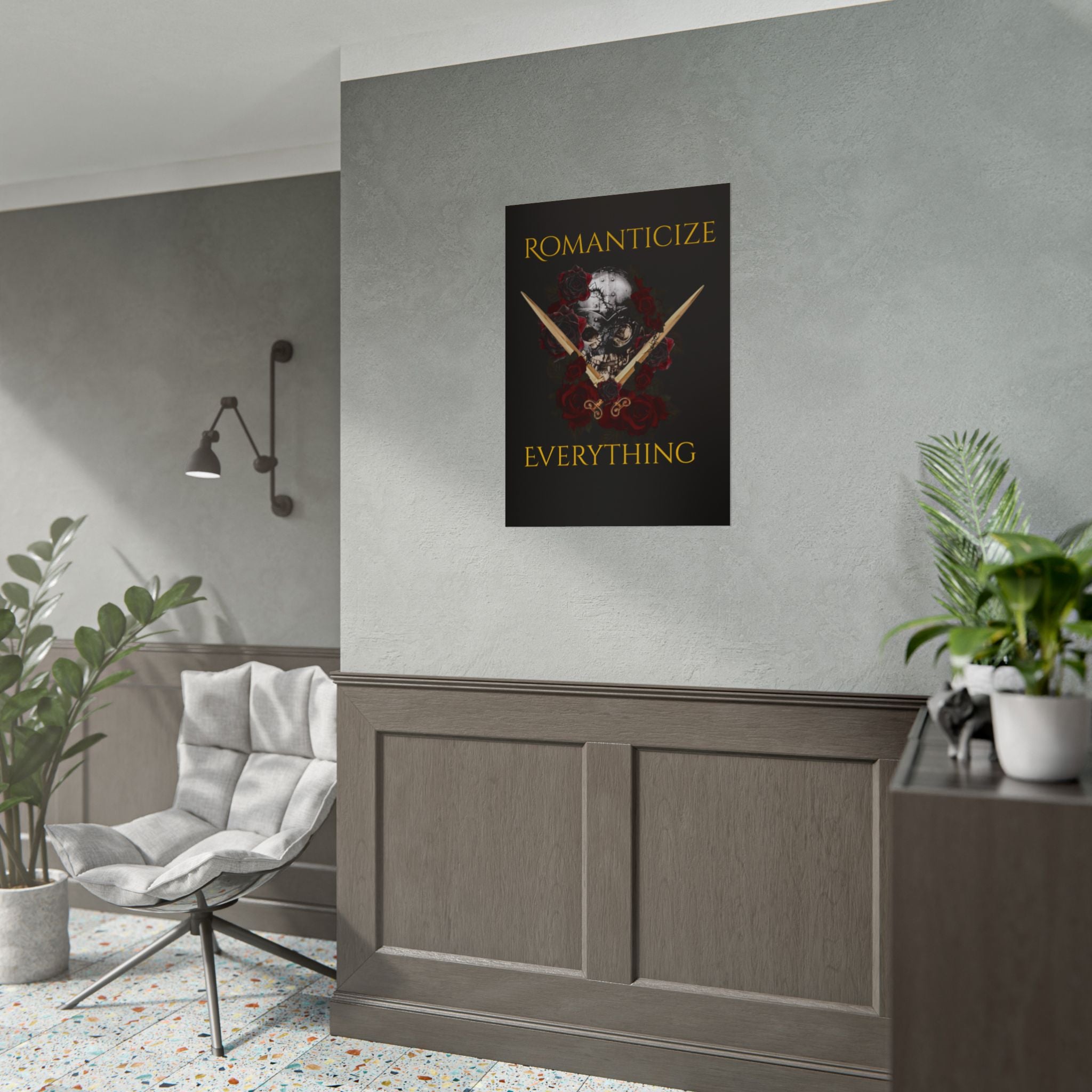 The Barbarian's Fate Early Medieval Fantasy Saxon themed Rolled Posters