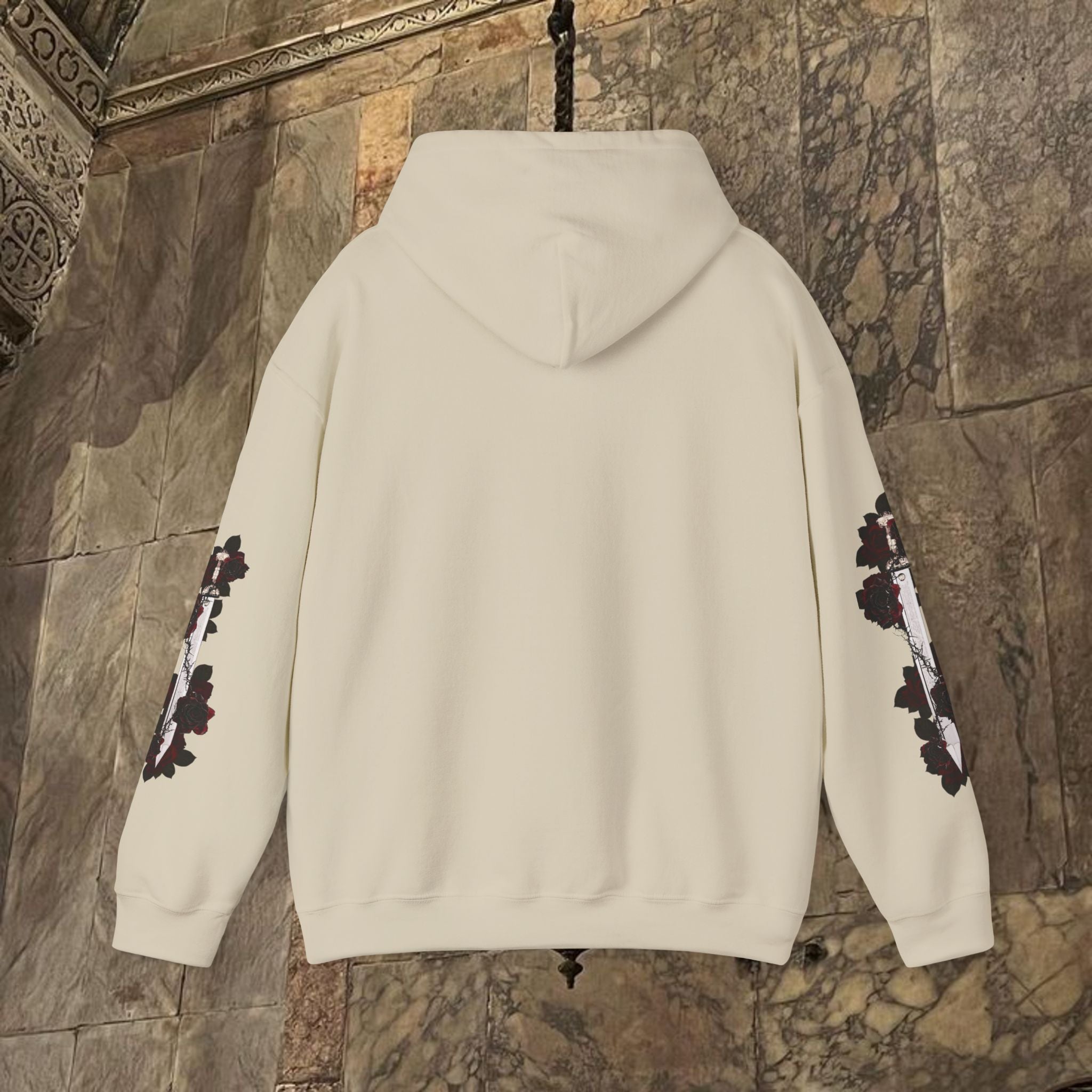 The Last Great Emperor Byzantine Inspired Graphic Hoodie Front Version