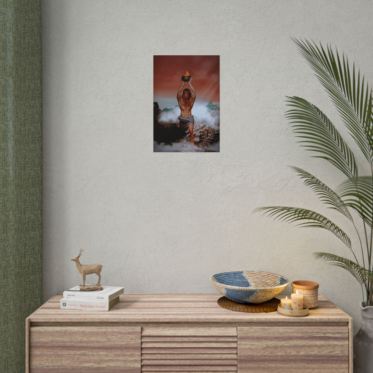 The Flame of Prometheus Classical Mythology Inspired Prints