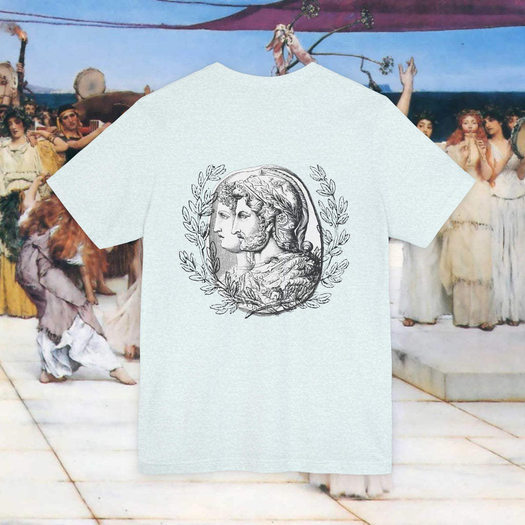 Roman Warrior Plumed Helmet Cameo T-Shirt