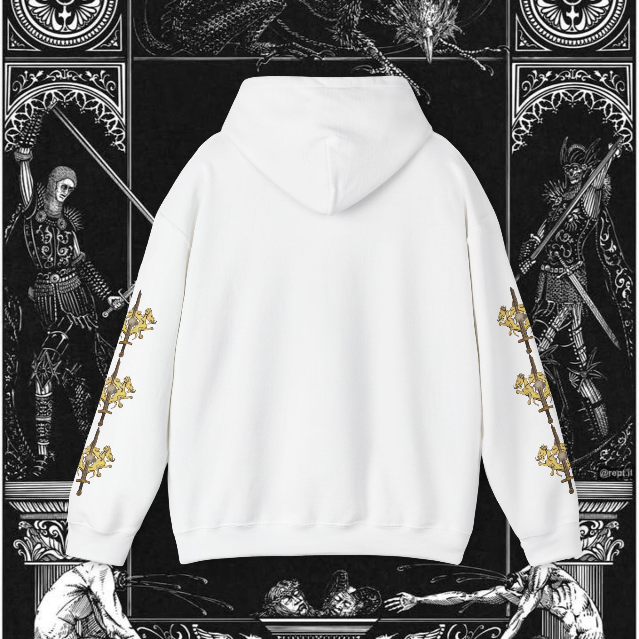 The King's Destiny Medieval Fantasy Graphic Hoodie