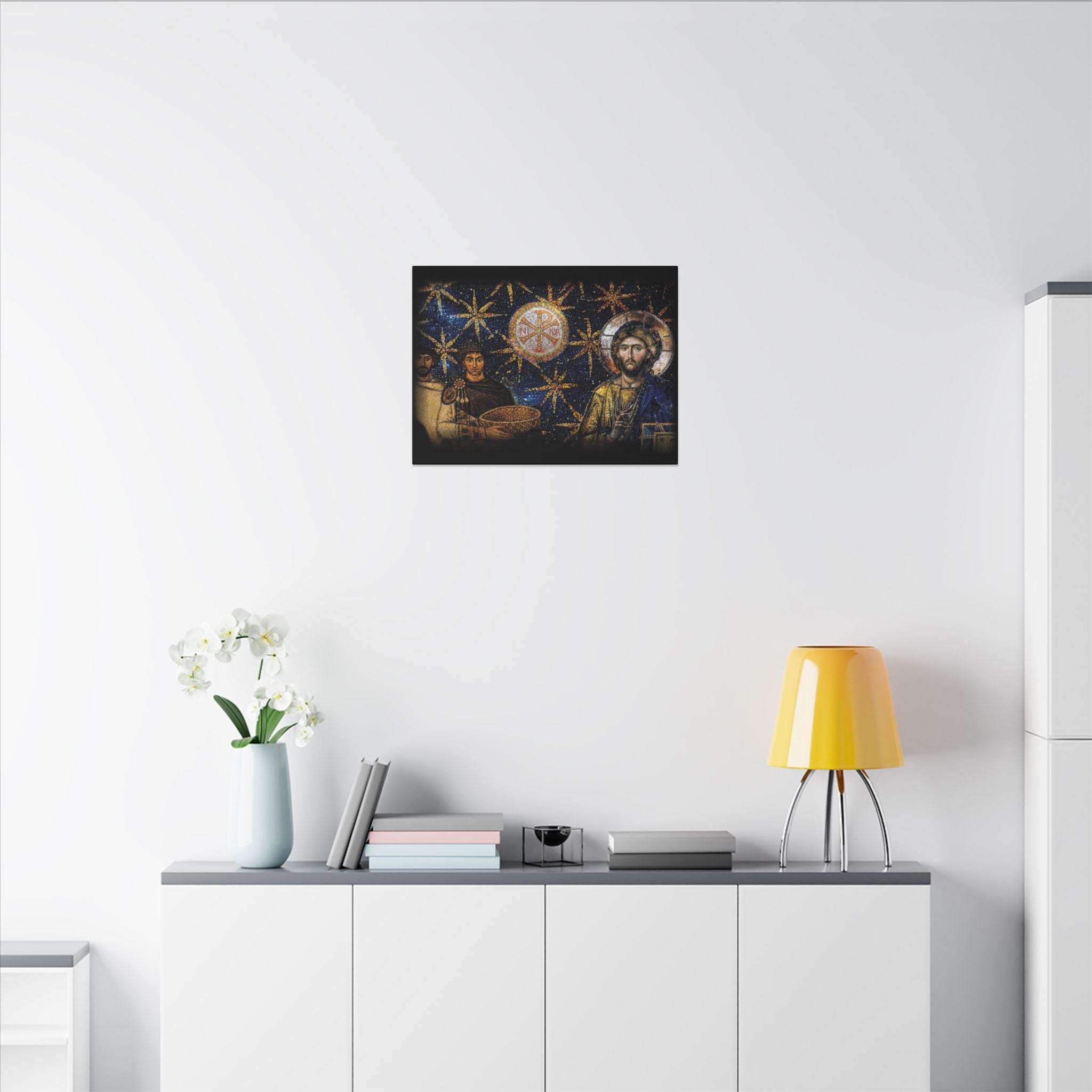 Justinian's Glory Byzantine Late Roman Inspired Matte Canvas, Stretched, (Multi-Size)