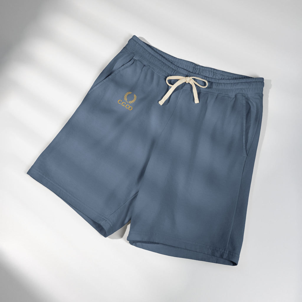 Mediterranean Coast Cotton Shorts