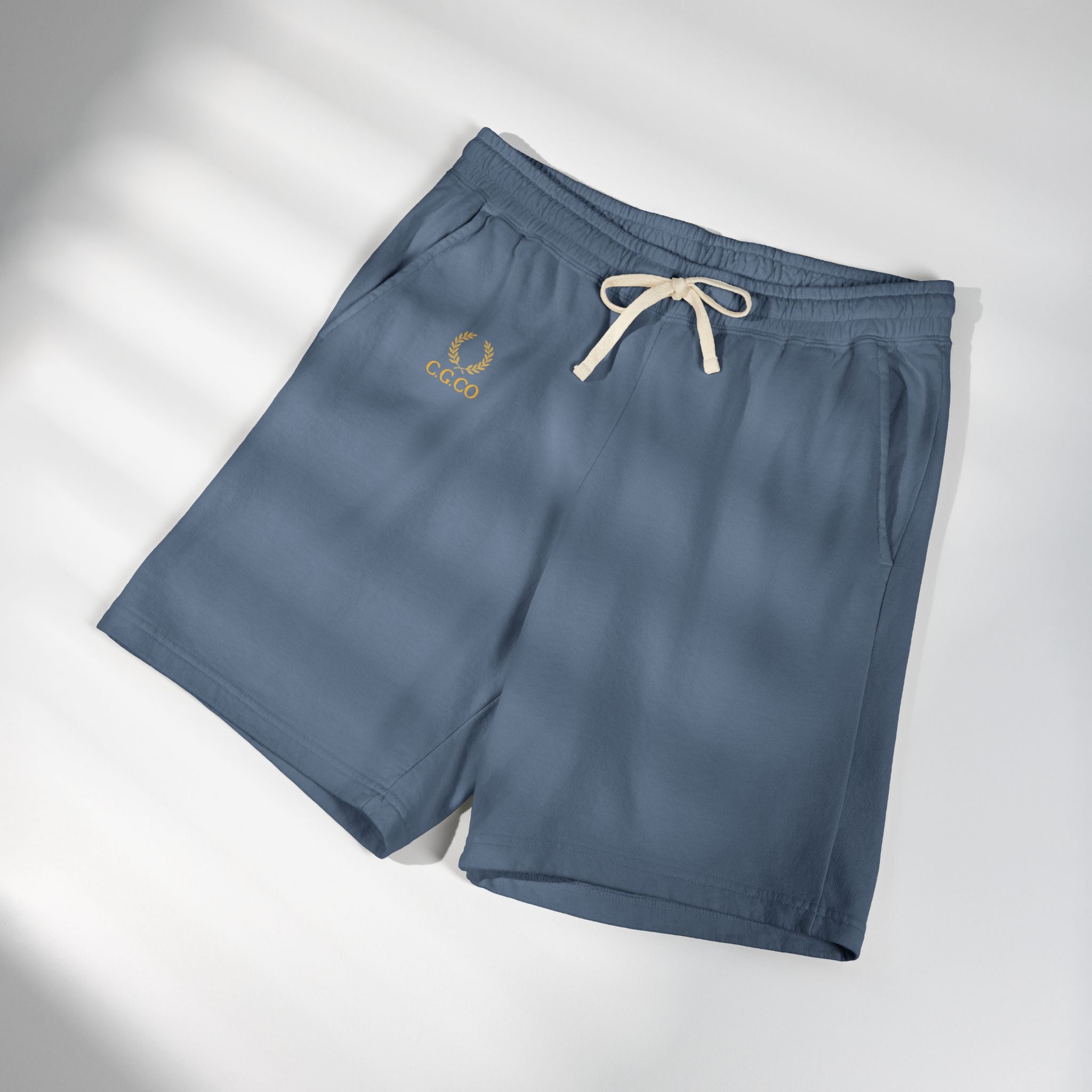 Mediterranean Coast Cotton Shorts
