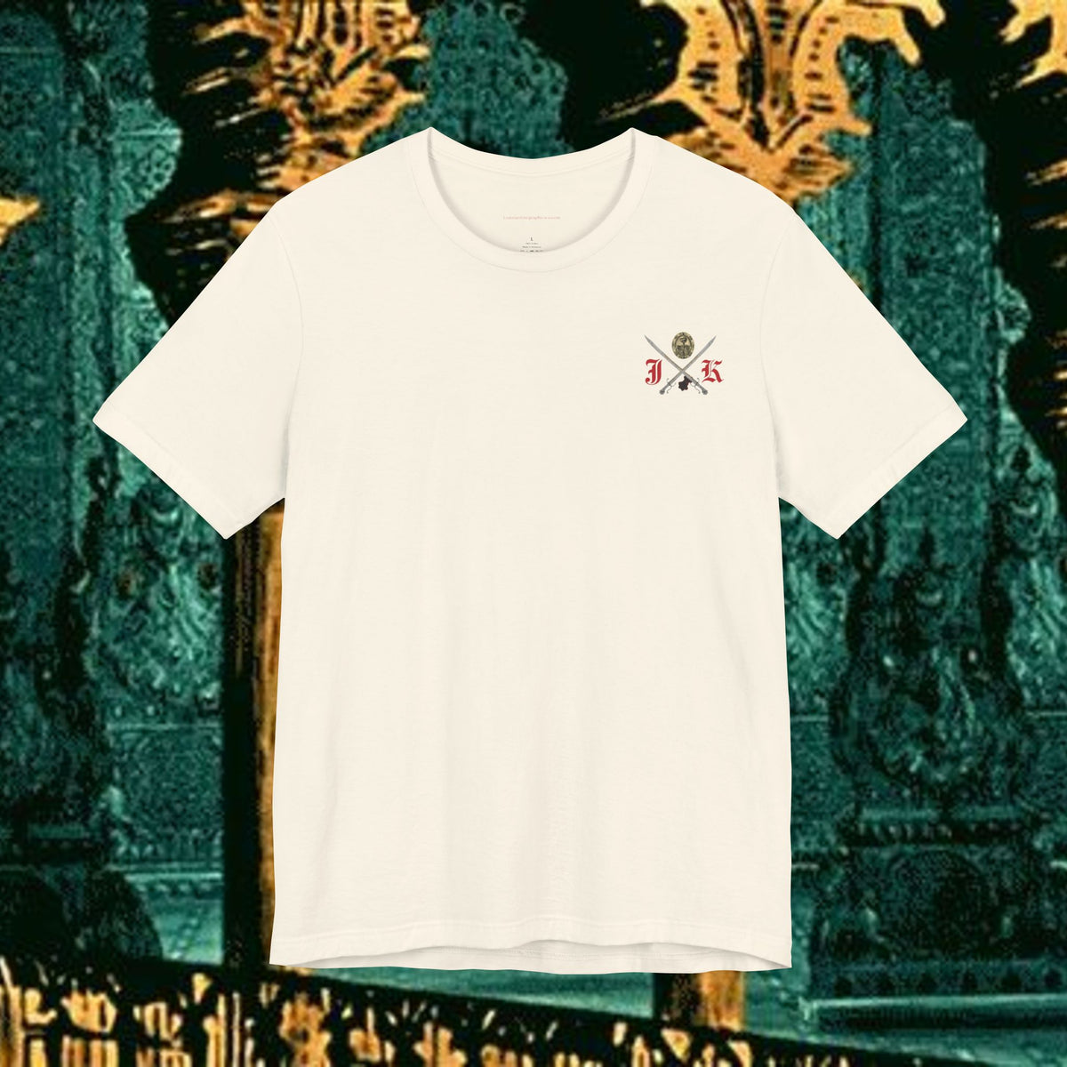 Mythic Vitalism, Sanguis Christianus Vetus Exploration and Adventure Inspired Graphic T Shirt Back Version