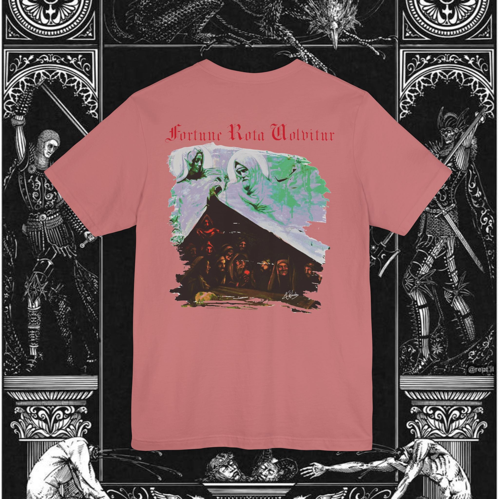 Divine Justice Medieval Fantasy Graphic T-Shirt