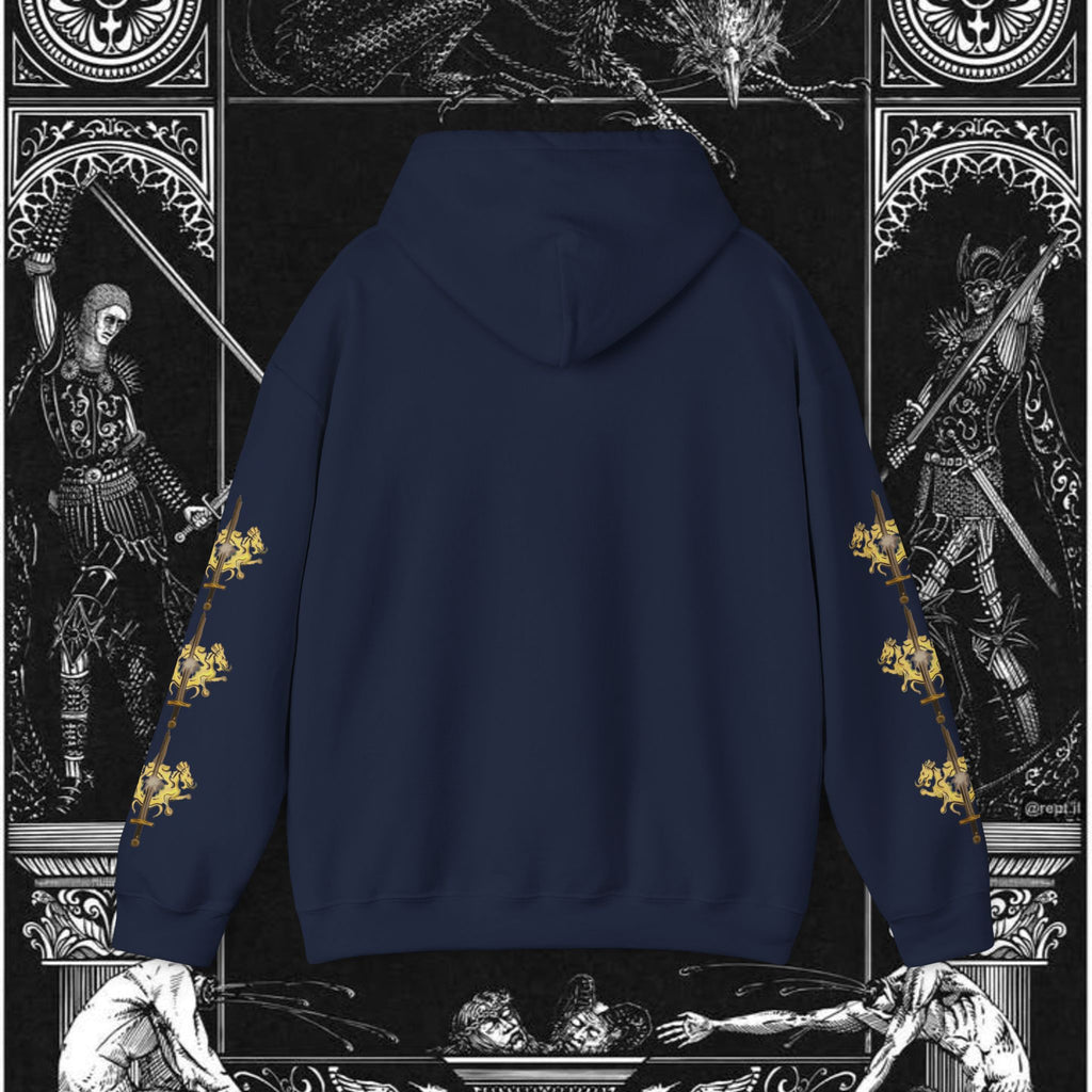 The King's Destiny Medieval Fantasy Graphic Hoodie