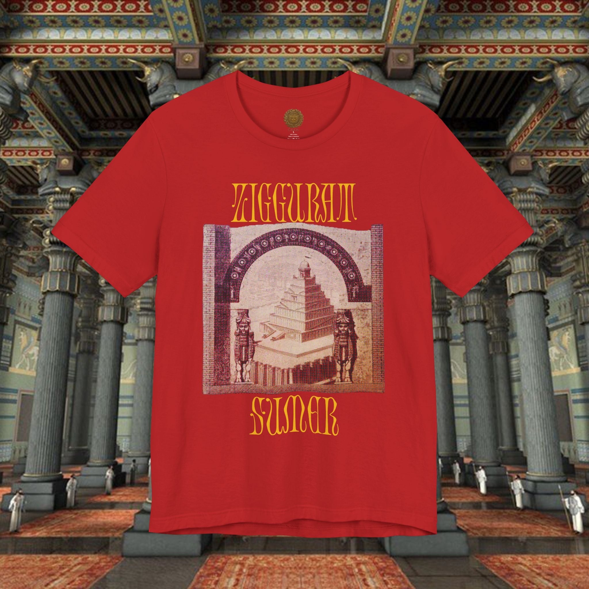 Ziggurat Sumer Mesopotamian Graphic T-Shirt