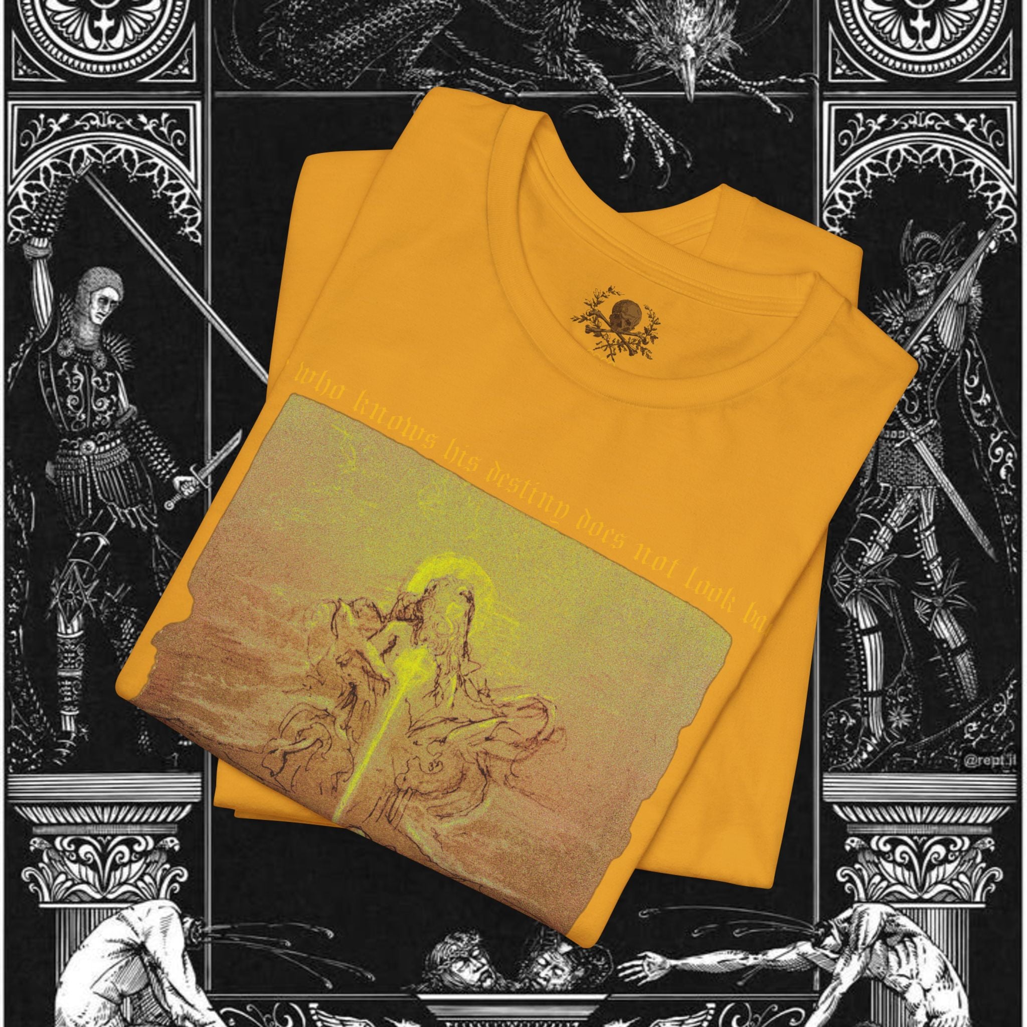 The Destiny of Man Medieval Fantasy Graphic Shirt