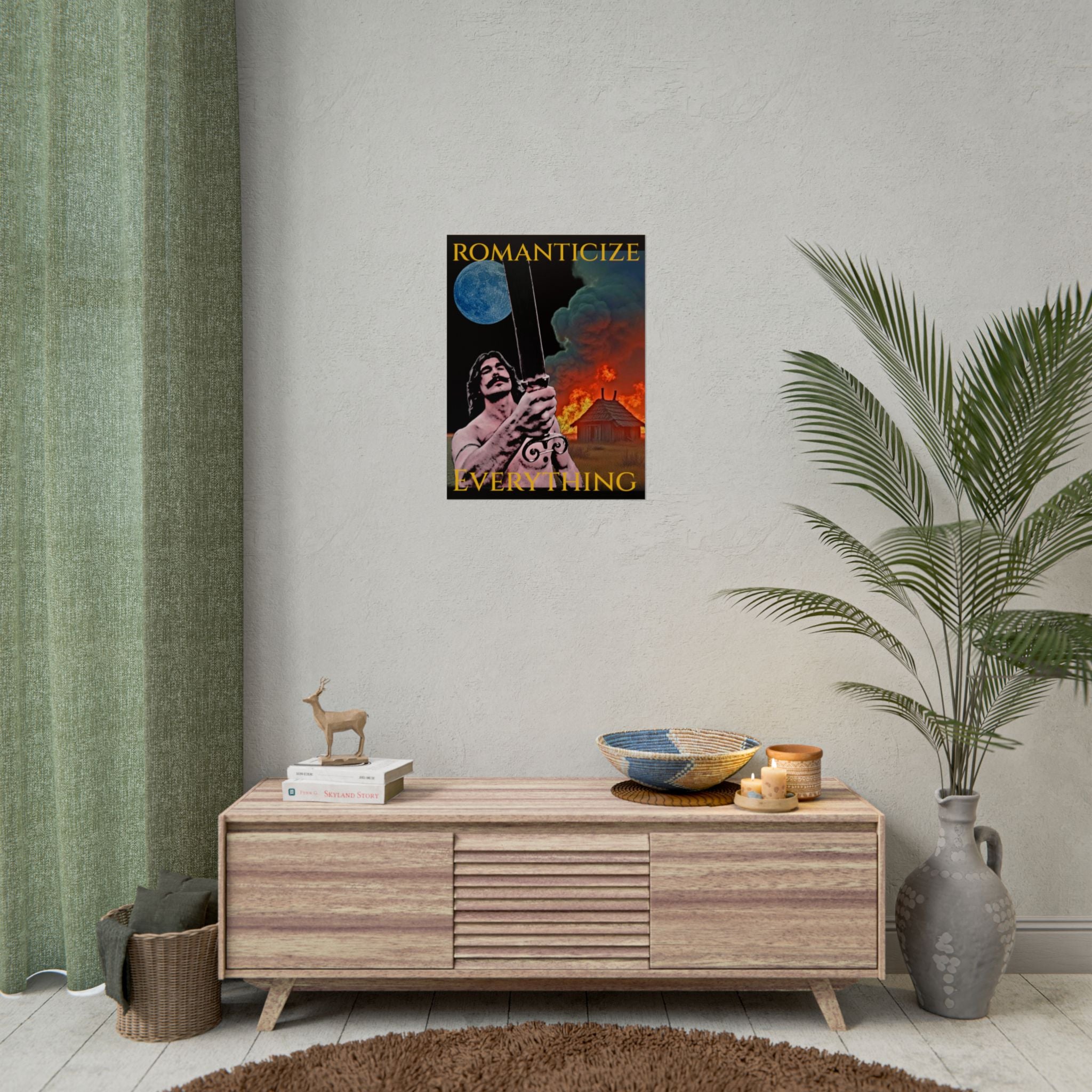 The Barbarian's Mirror Early Medieval Ancient Rolled Posters