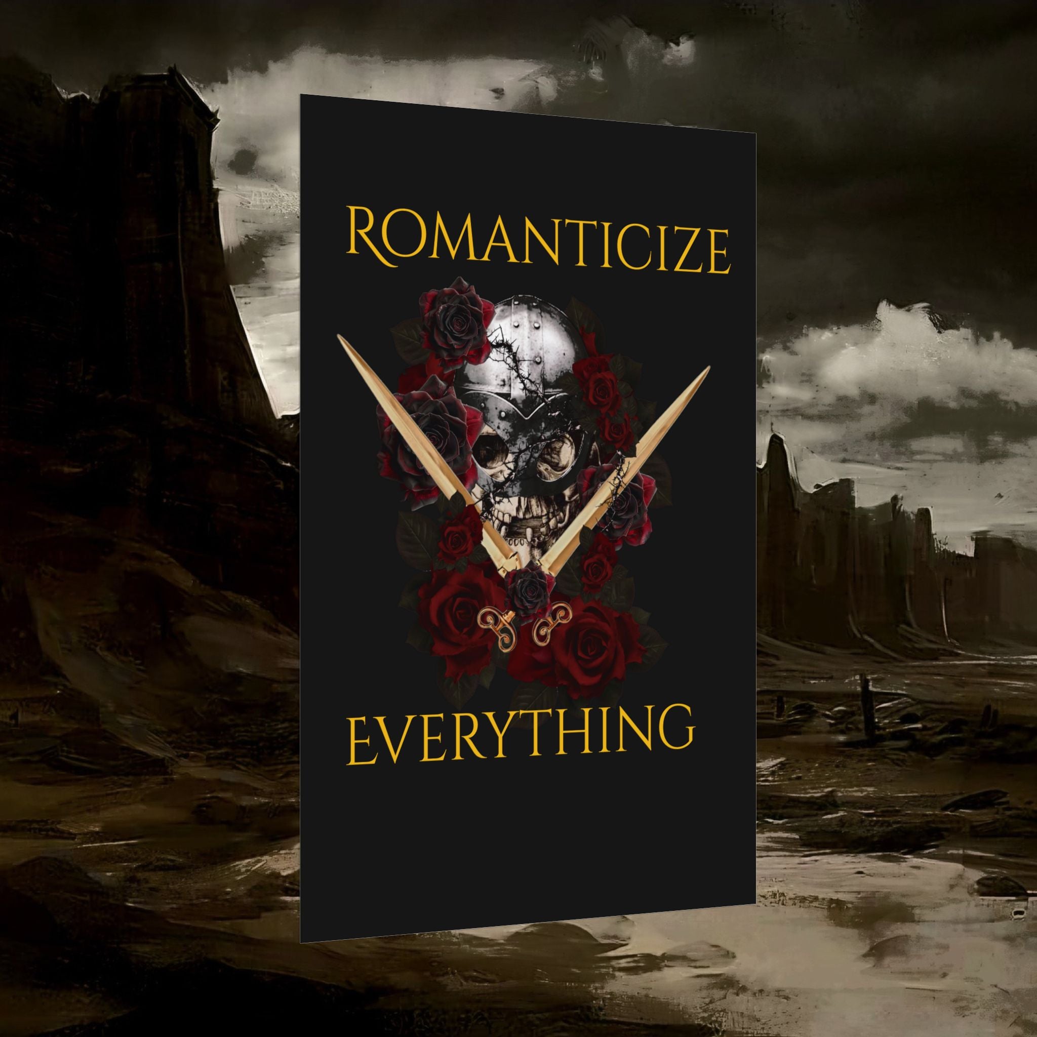 The Barbarian's Fate Early Medieval Fantasy Saxon themed Rolled Posters