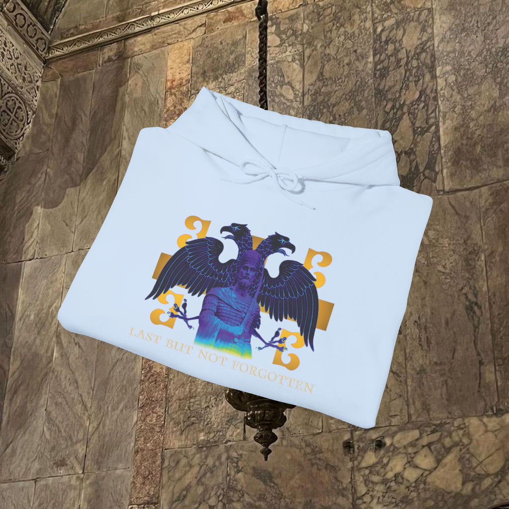 The Last Great Emperor Byzantine Inspired Graphic Hoodie Front Version