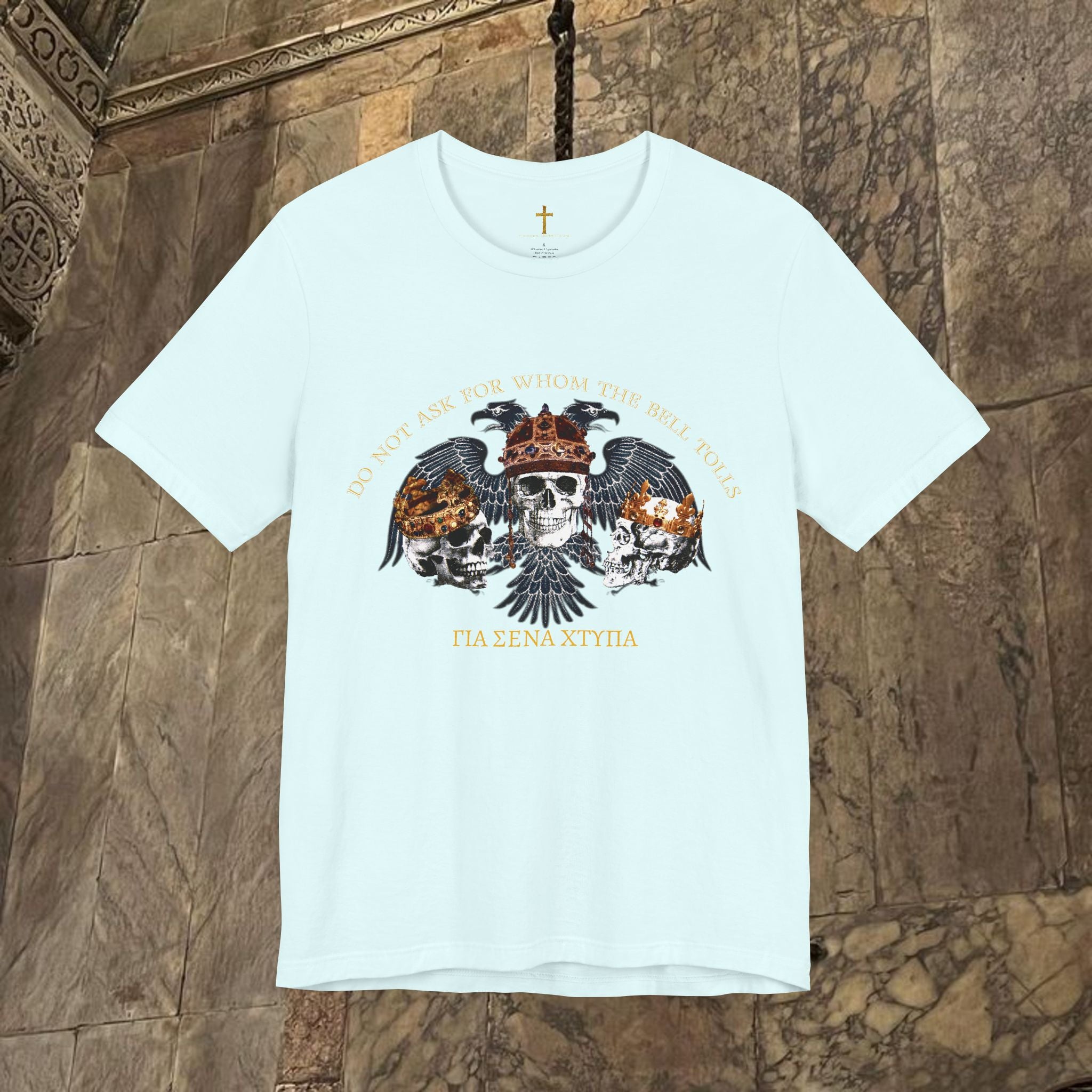 The Kings Fate Byzantine Inspired Cotton Graphic T-shirt