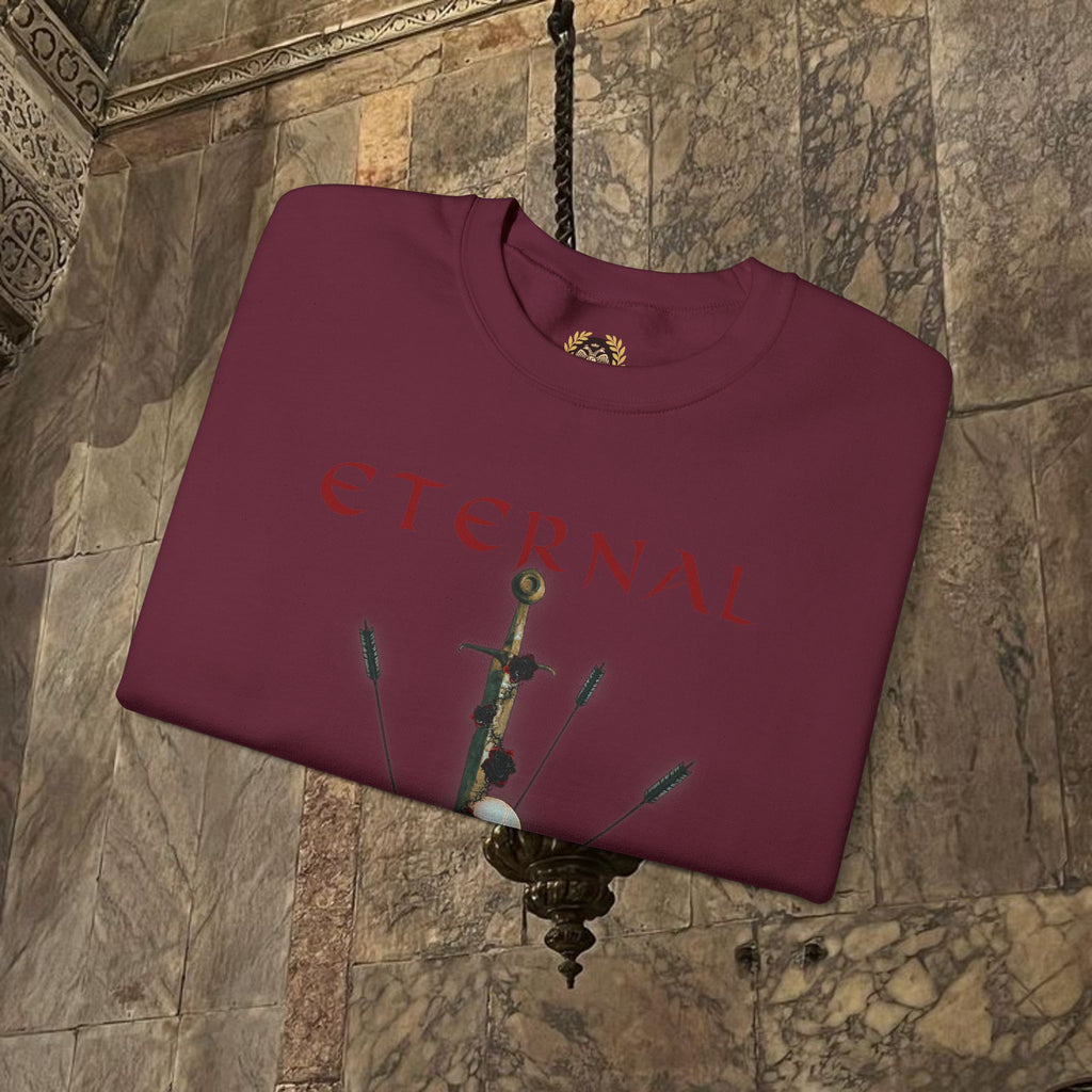 Eternal Glory of the Last Battle Crewneck Graphic Sweatshirt