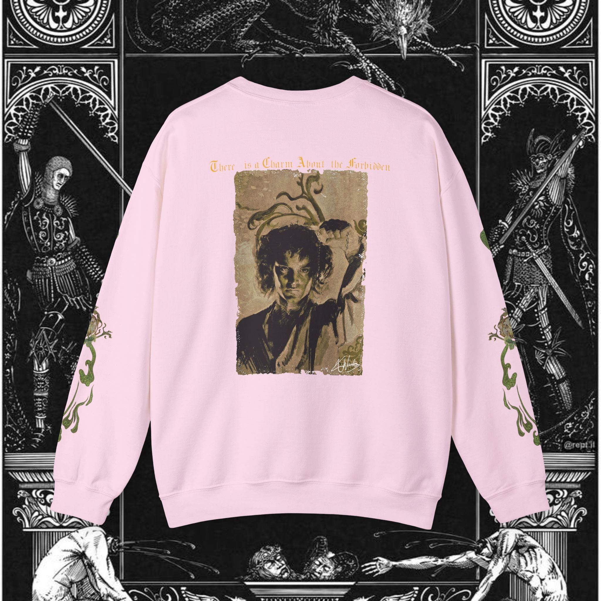 The Last Temptation Medieval Fantasy Graphic Sweatshirt