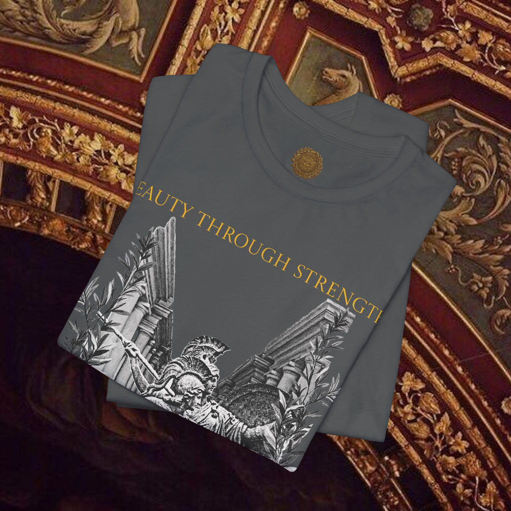 The Goddess's Protection Classically-Inspired Cotton Graphic T Shirt