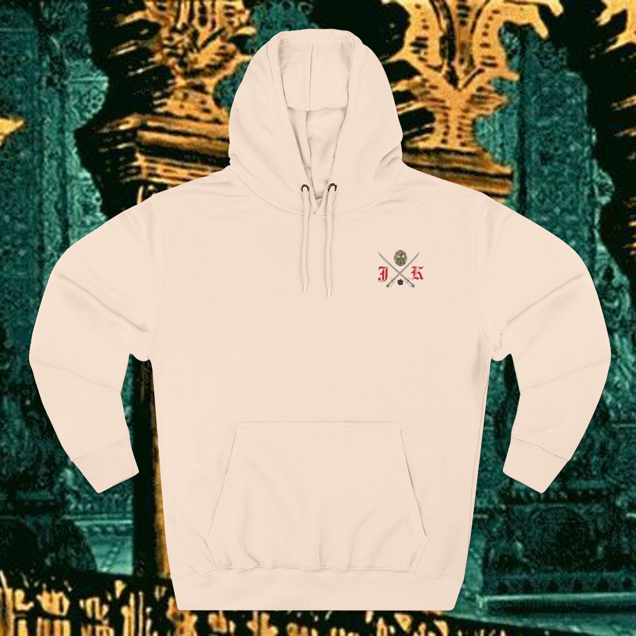 Sons of the Steppe Fleece Hoodie Early Medieval Design