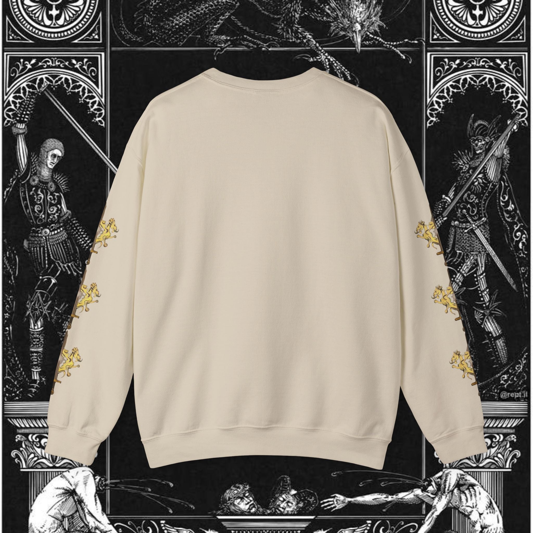 The King's Destiny Medieval Fantasy Graphic Sweatshirt
