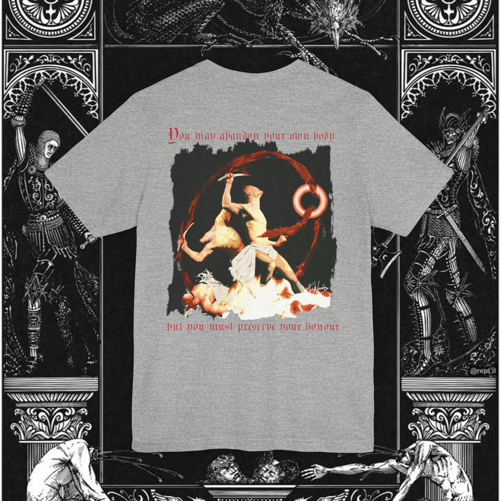 The Samurai's Vengeance Medieval Fantasy Graphic Shirt