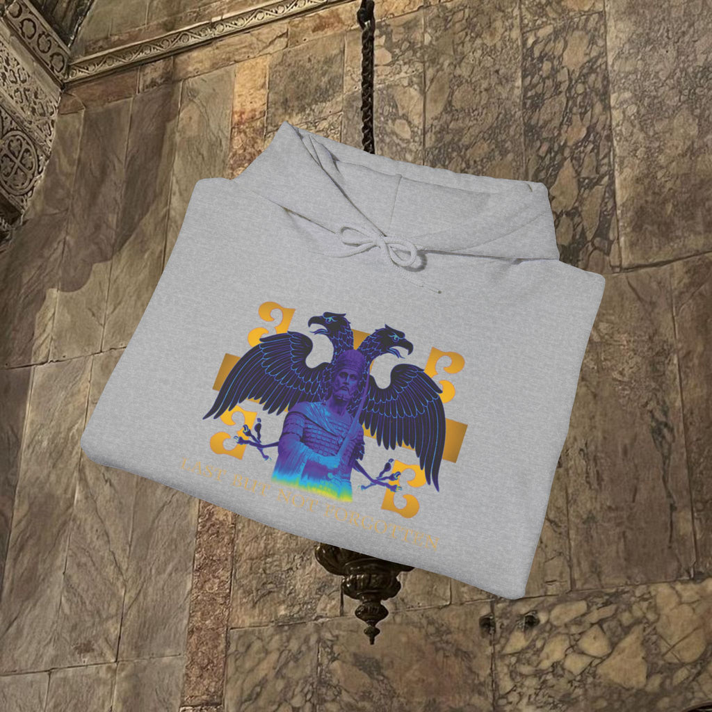 The Last Great Emperor Byzantine Inspired Graphic Hoodie Front Version