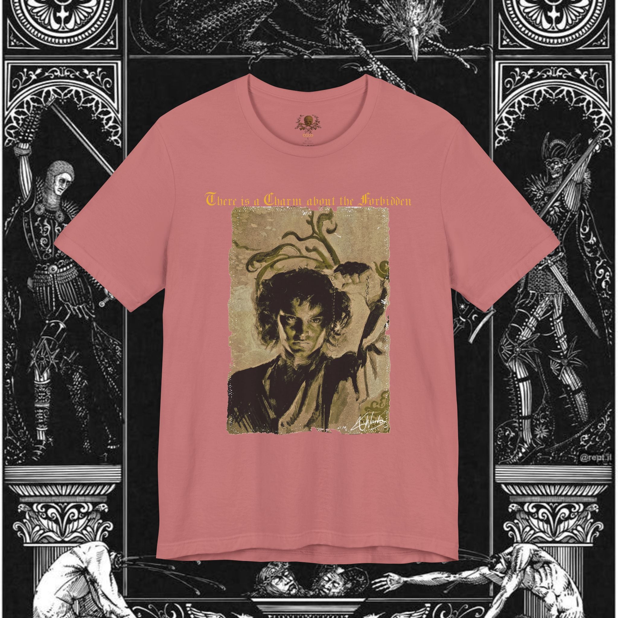 The Last Temptation Medieval Fantasy Graphic Shirt