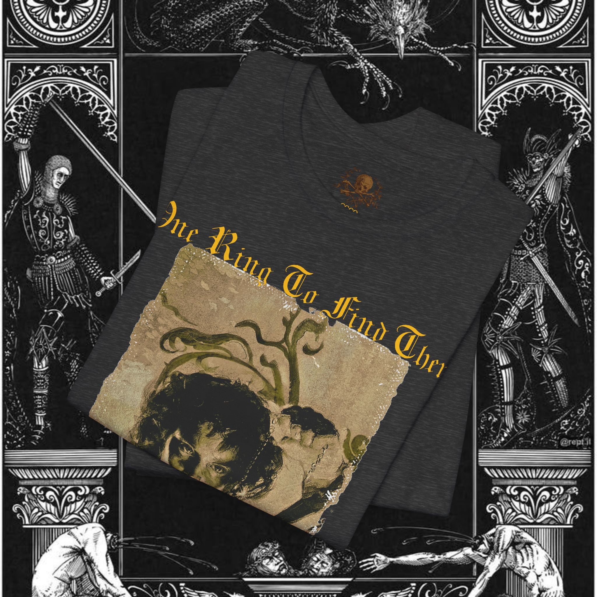 The Last Temptation Medieval Fantasy Graphic Shirt