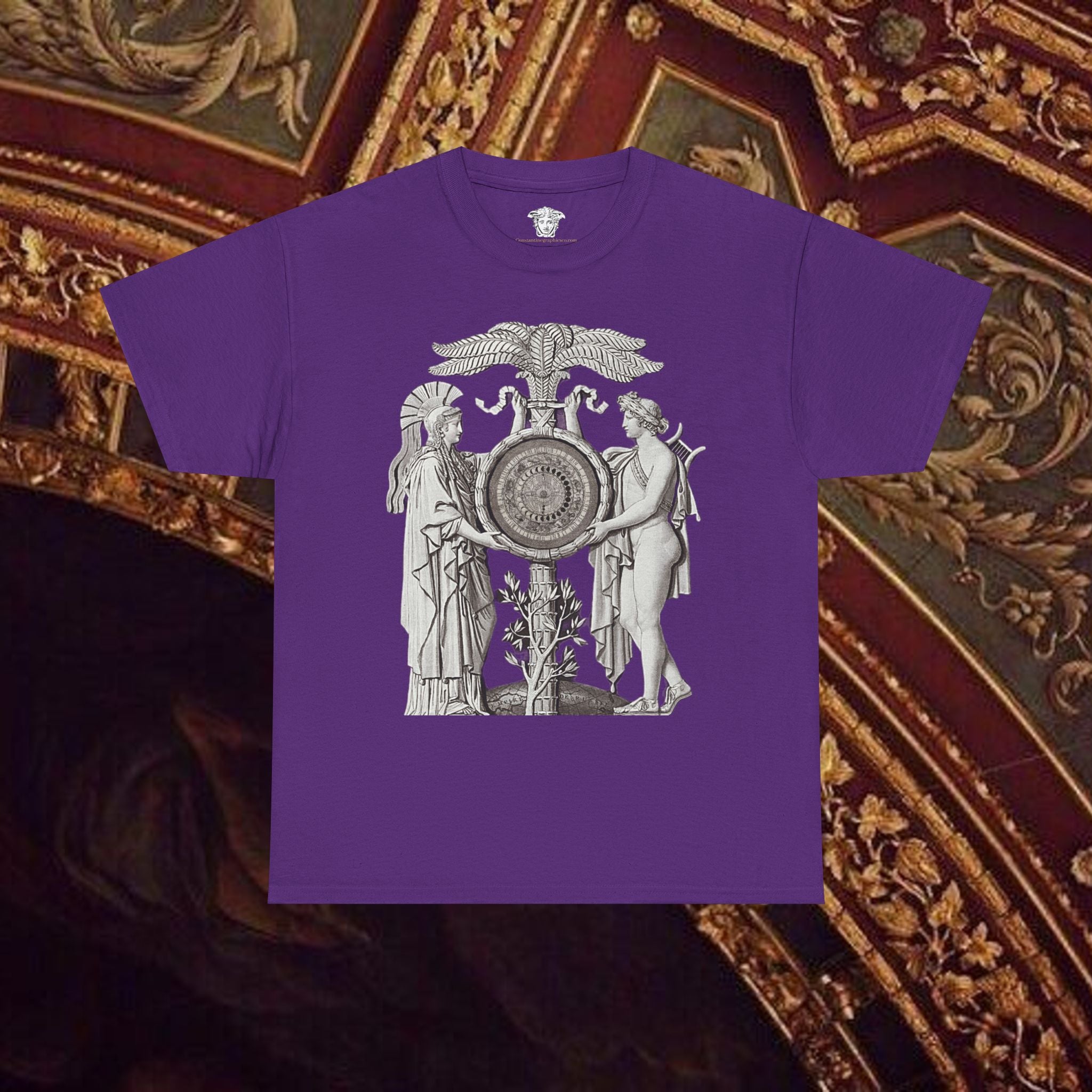 Astrological Vision T-Shirt - Esoteric Mystical Graphic Tee Front Version