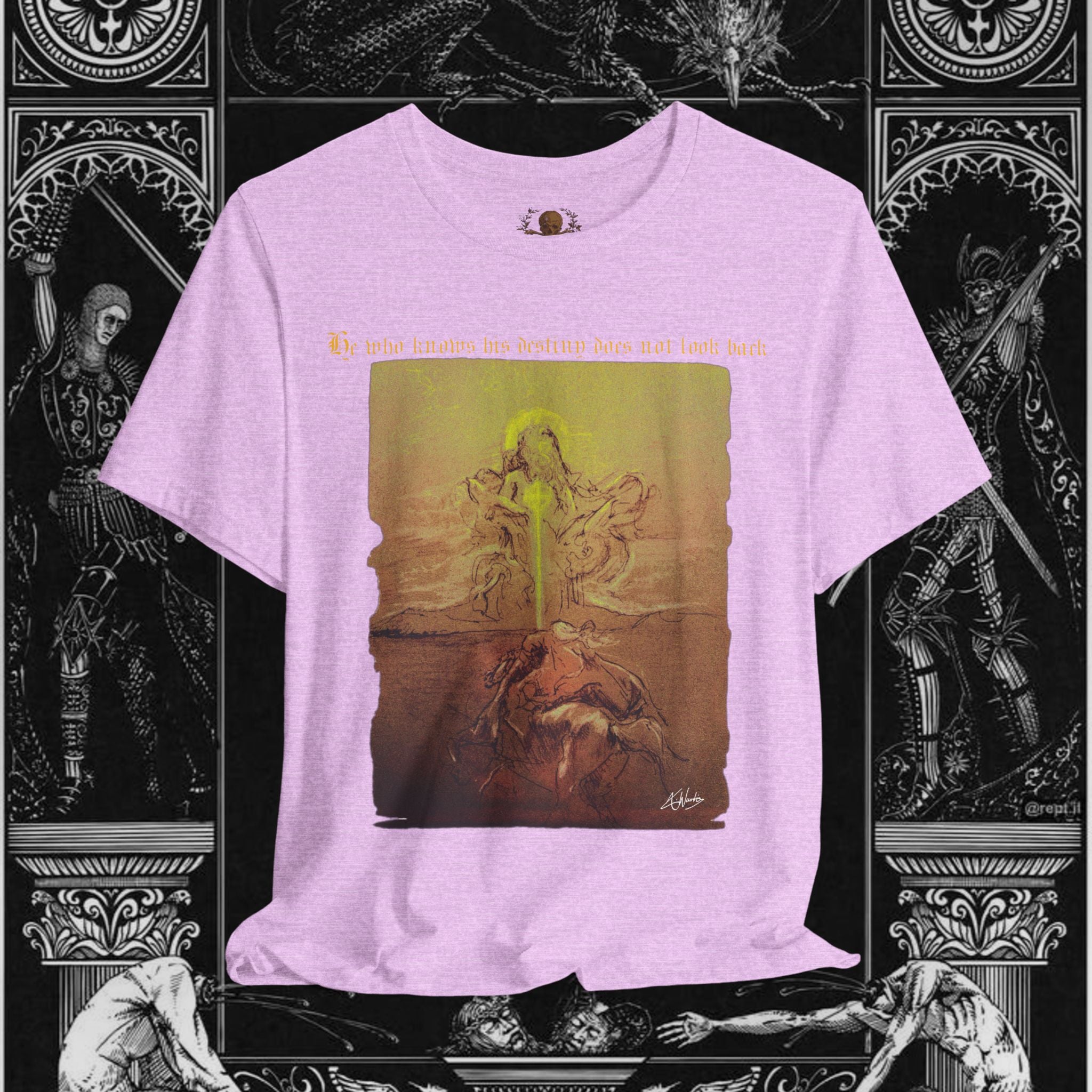 The Destiny of Man Medieval Fantasy Graphic Shirt