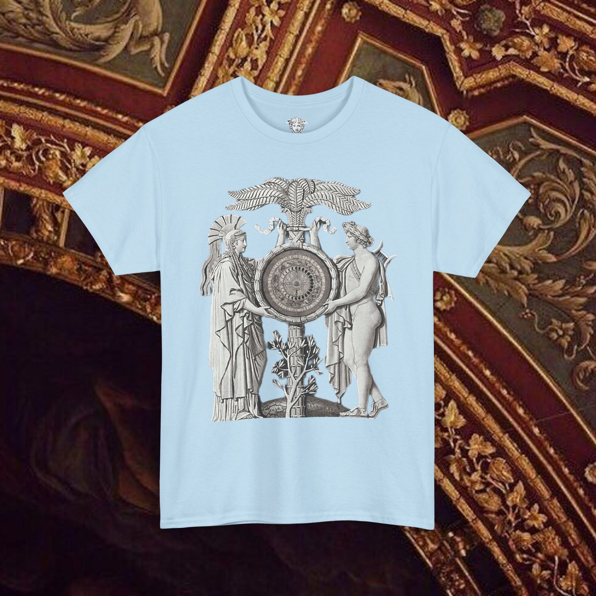 Astrological Vision T-Shirt - Esoteric Mystical Graphic Tee Front Version