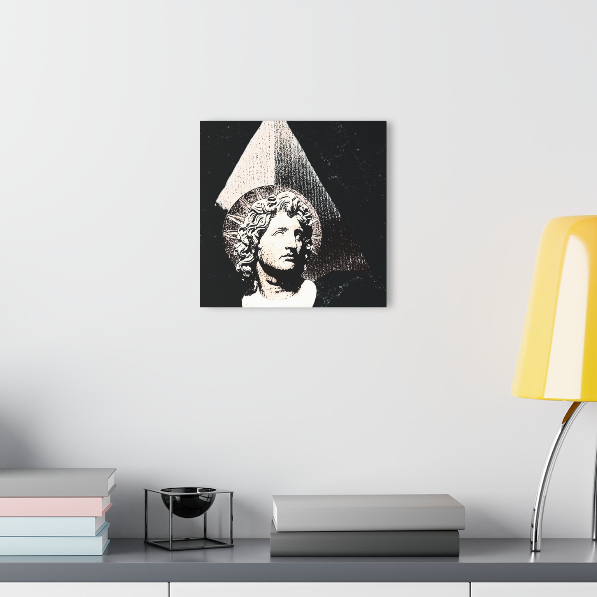 Alexander The Great In Egypt Pyramid Acrylic Print