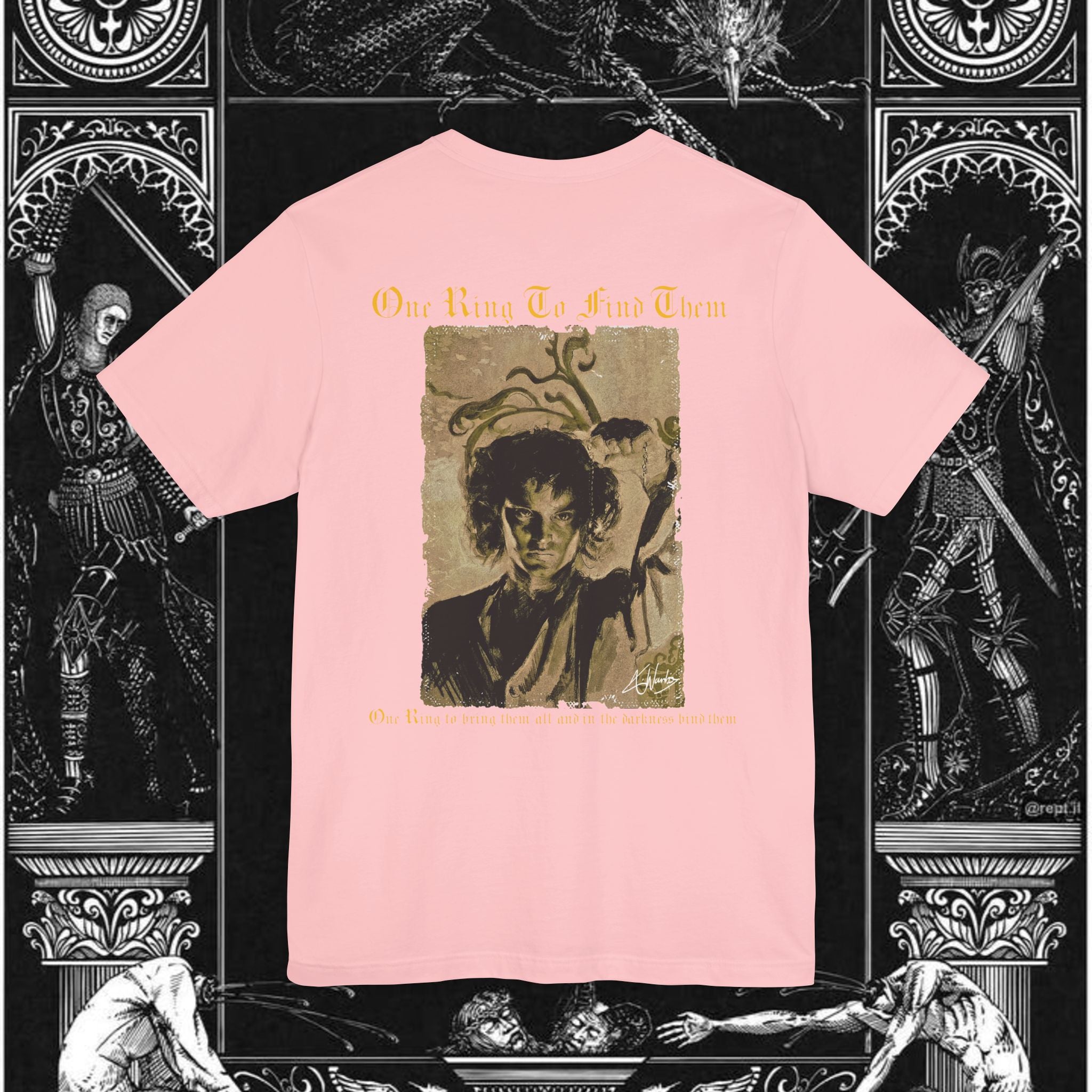 The Last Temptation Medieval Fantasy Graphic Shirt
