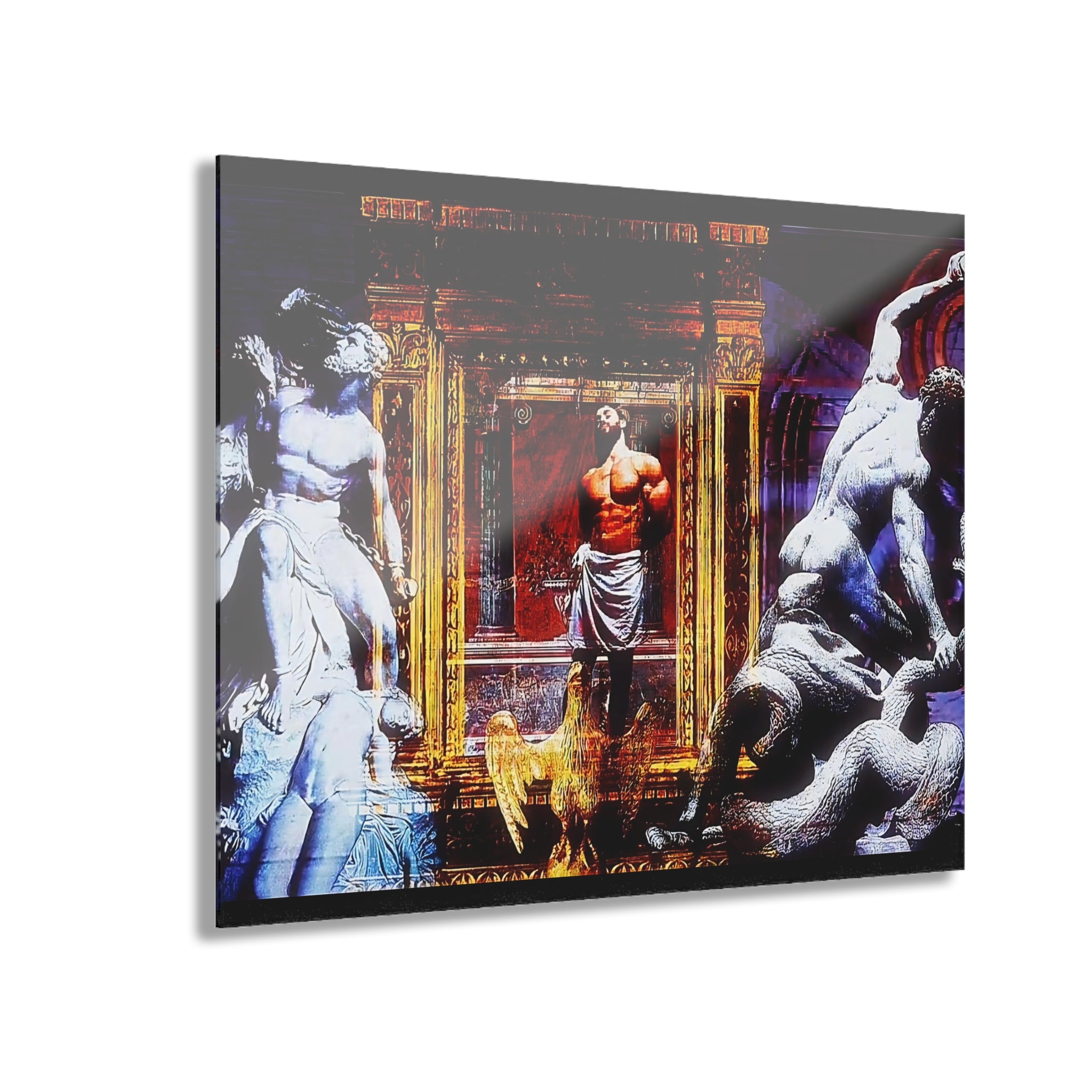 Prometheus Bound Classical Ancient Mythology Acrylic Prints (French Cleat Hanging)