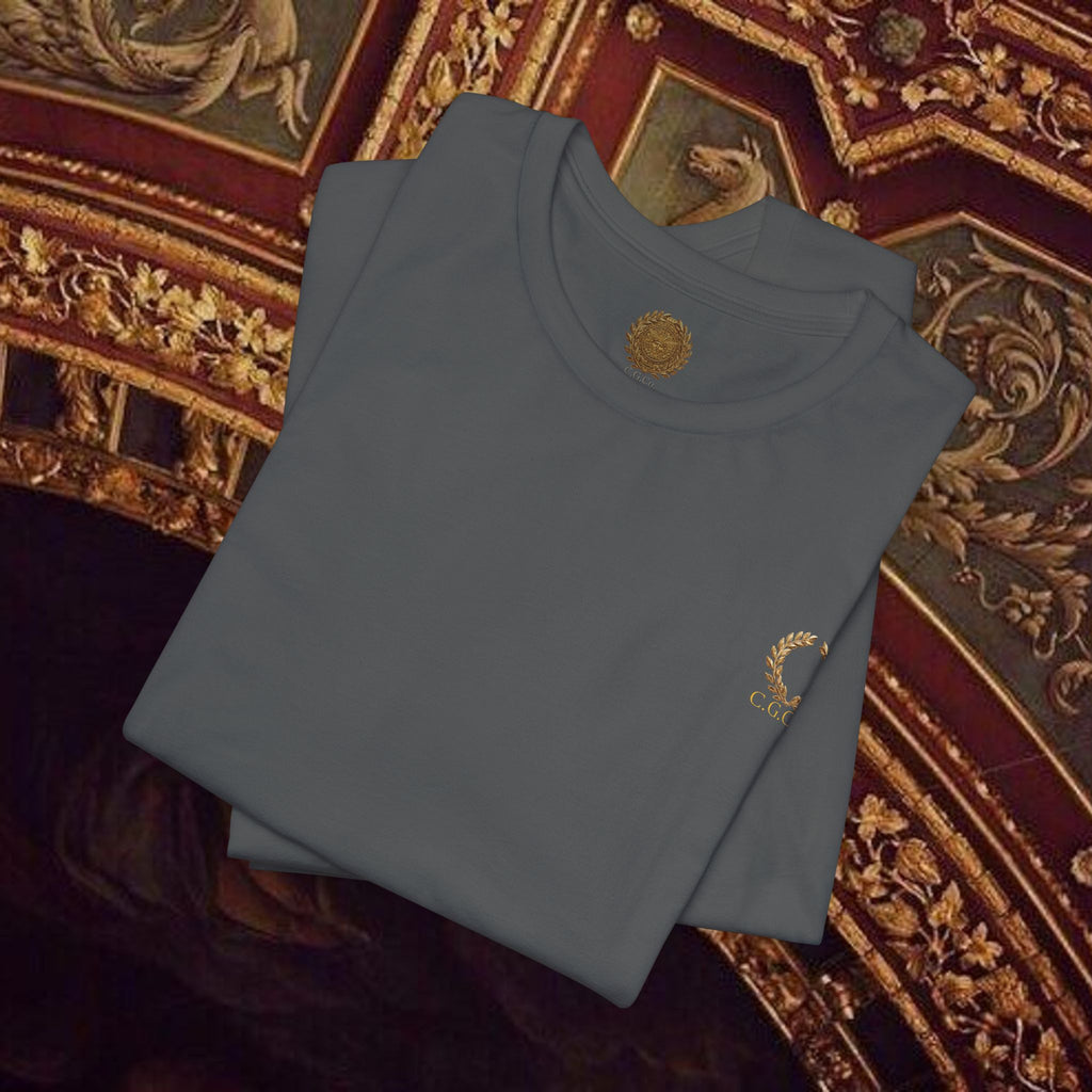 Beauty Through Strength Classically-Inspired Cotton Graphic Shirt Back Version