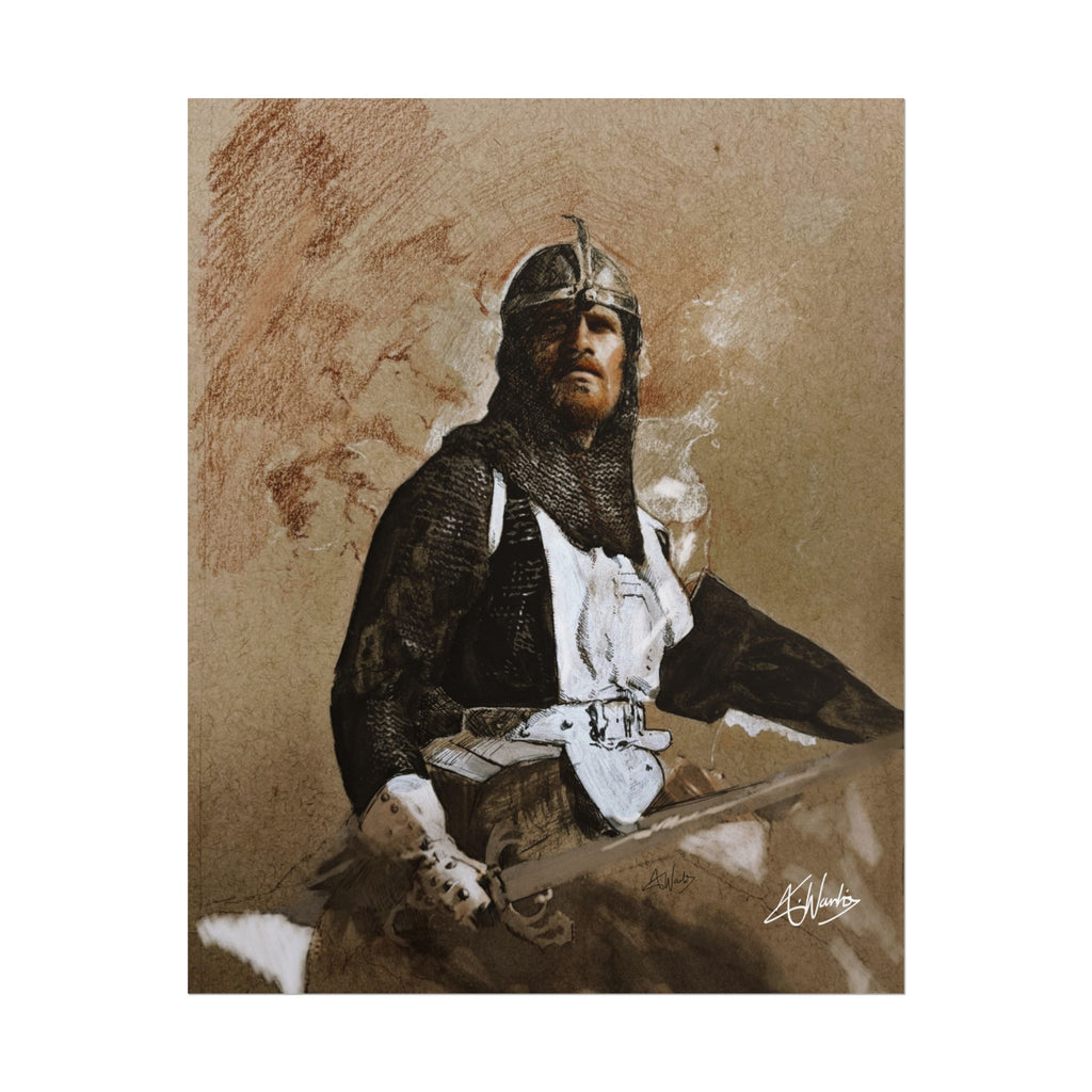 The Knight's Rest Medieval Fantasy Print