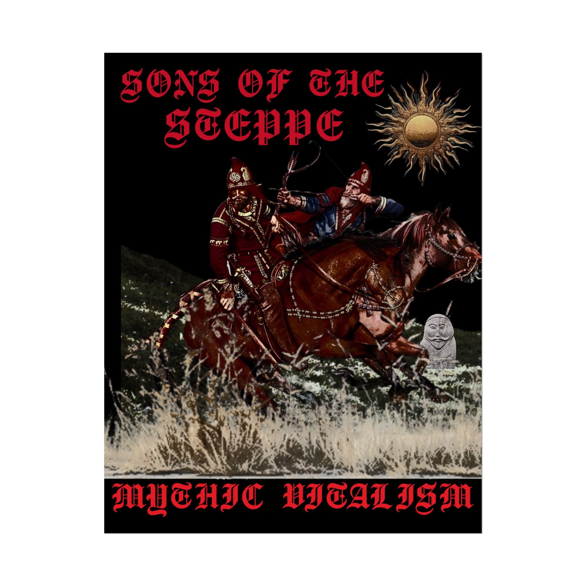 Sons of the Steppe Early Medieval Ancient Rolled Posters