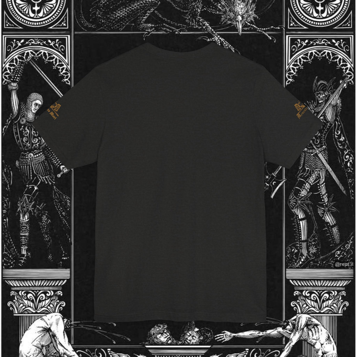 The Circle of Life Medieval Fantasy Inspired Graphic Shirt