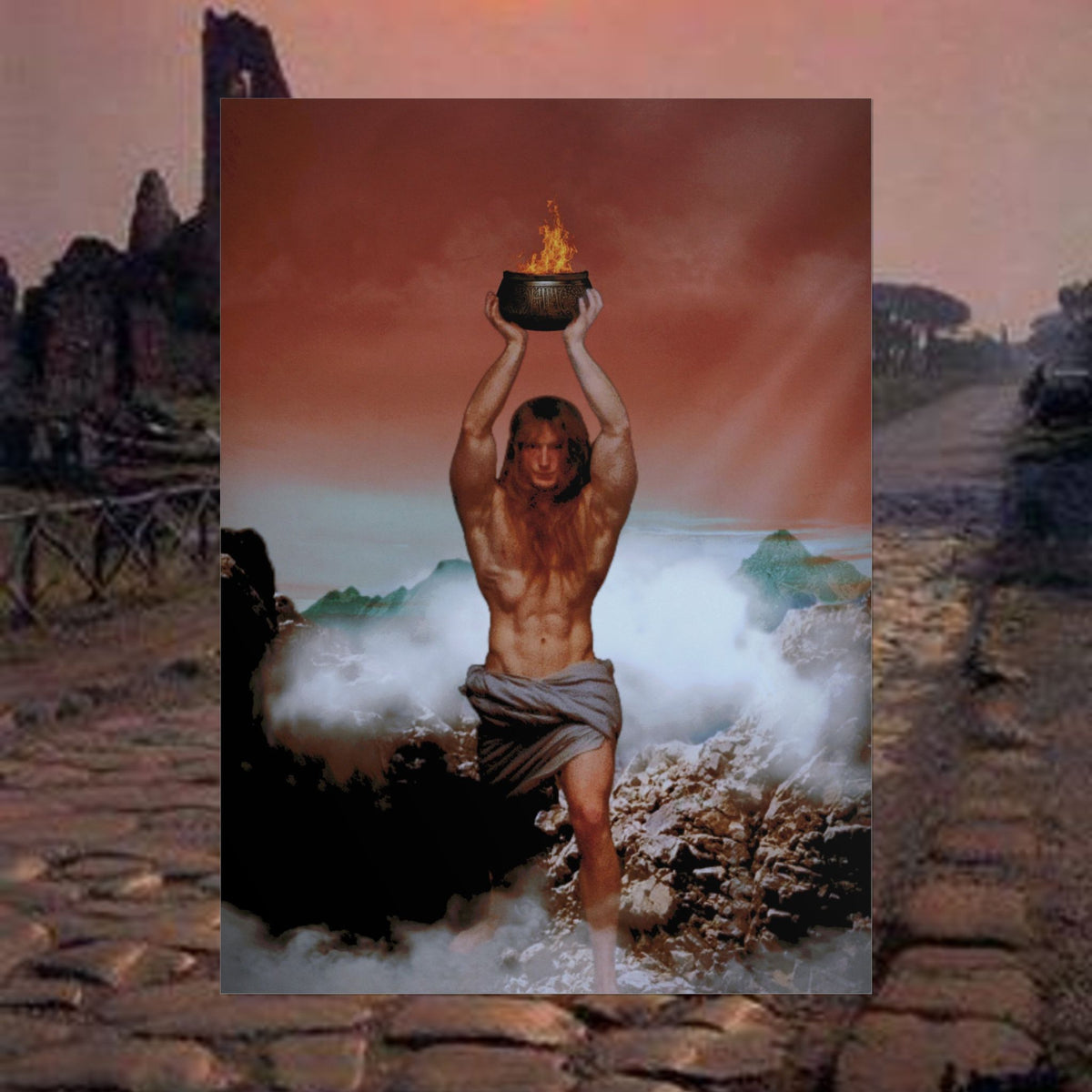 The Flame of Prometheus Classical Mythology Inspired Prints