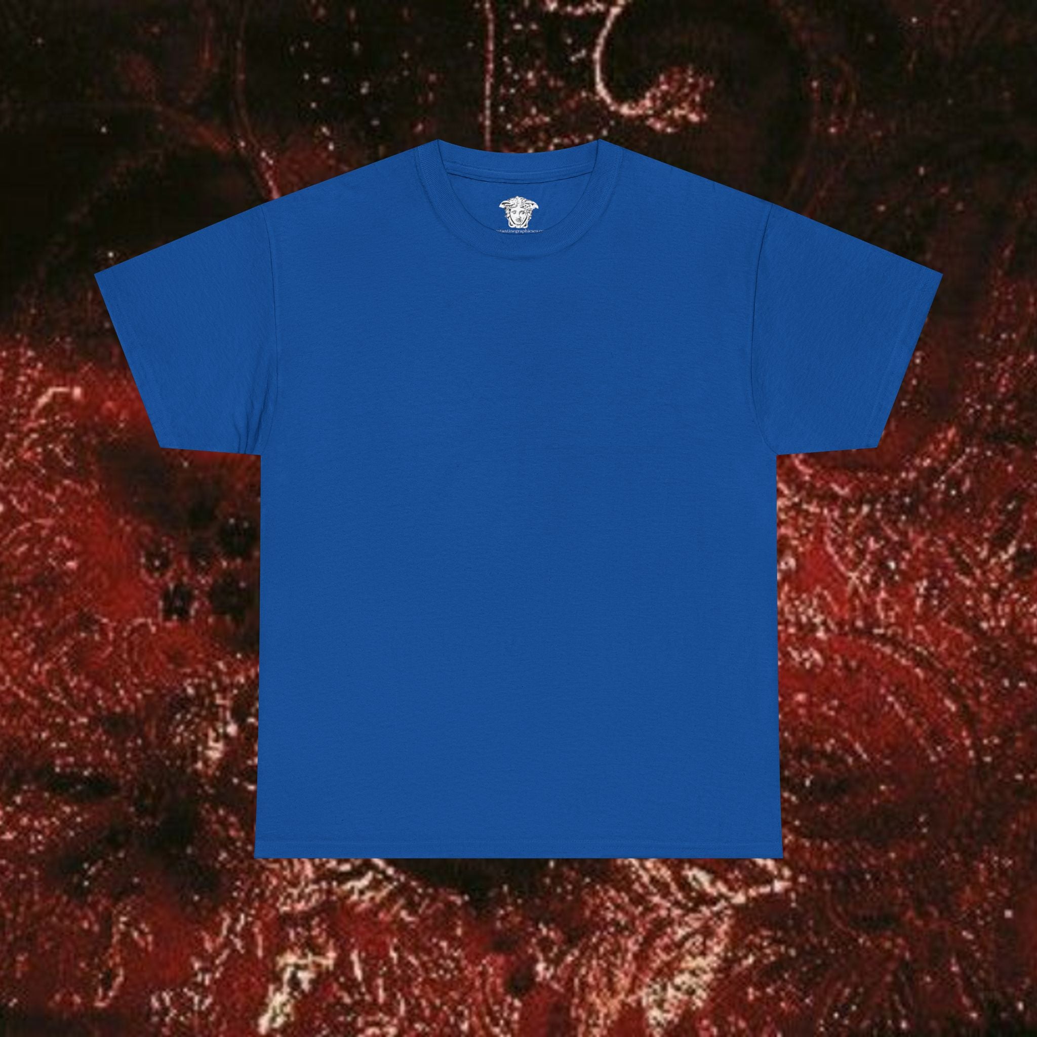 Warrior's Mythos Unisex Tee, Graphic Tee, Mythological Style Shirt Back Version