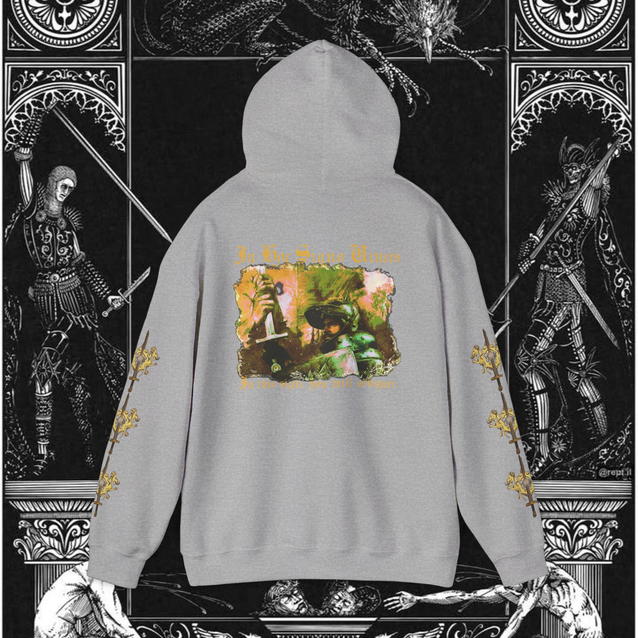 The King's Destiny Medieval Fantasy Graphic Hoodie