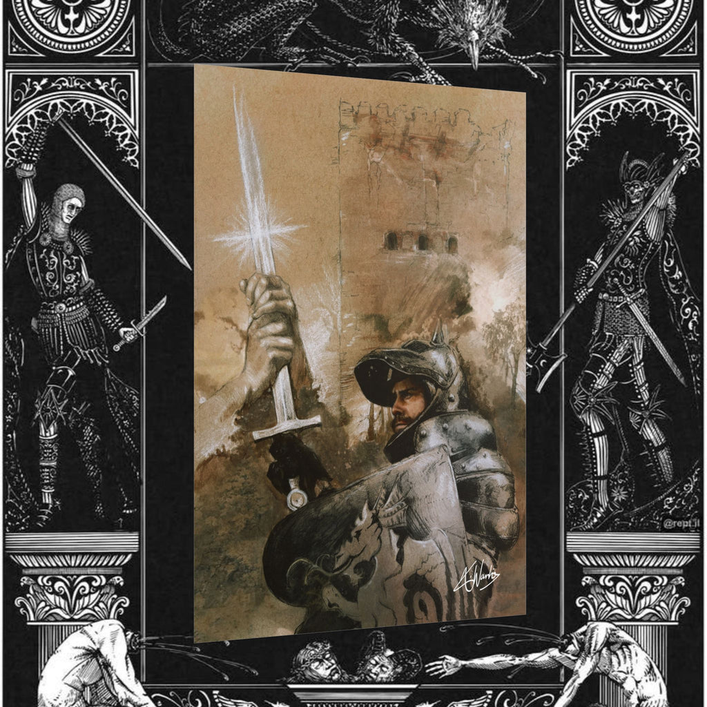 The King's Destiny Medieval Fantasy Print