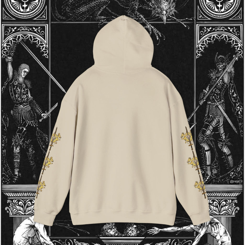 The King's Destiny Medieval Fantasy Graphic Hoodie