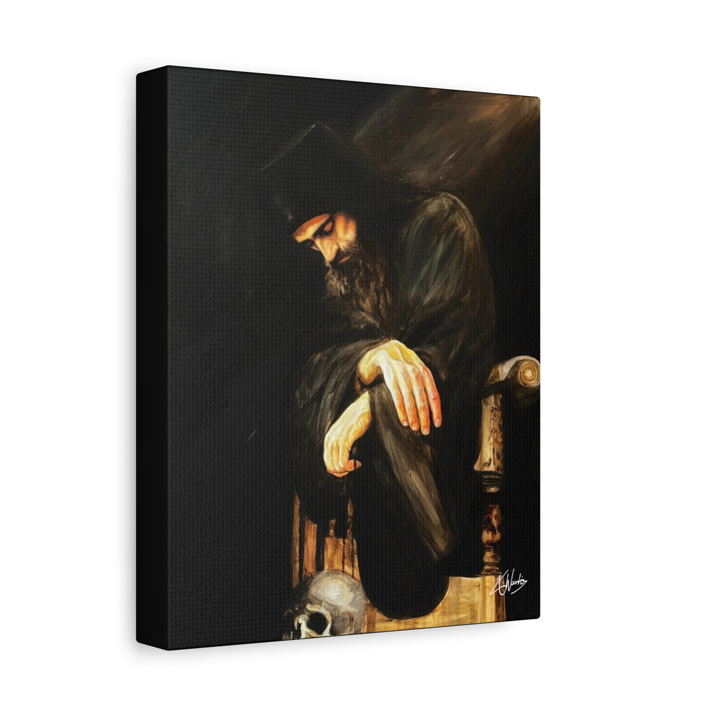 Man's Memento Medieval Fantasy Canvas